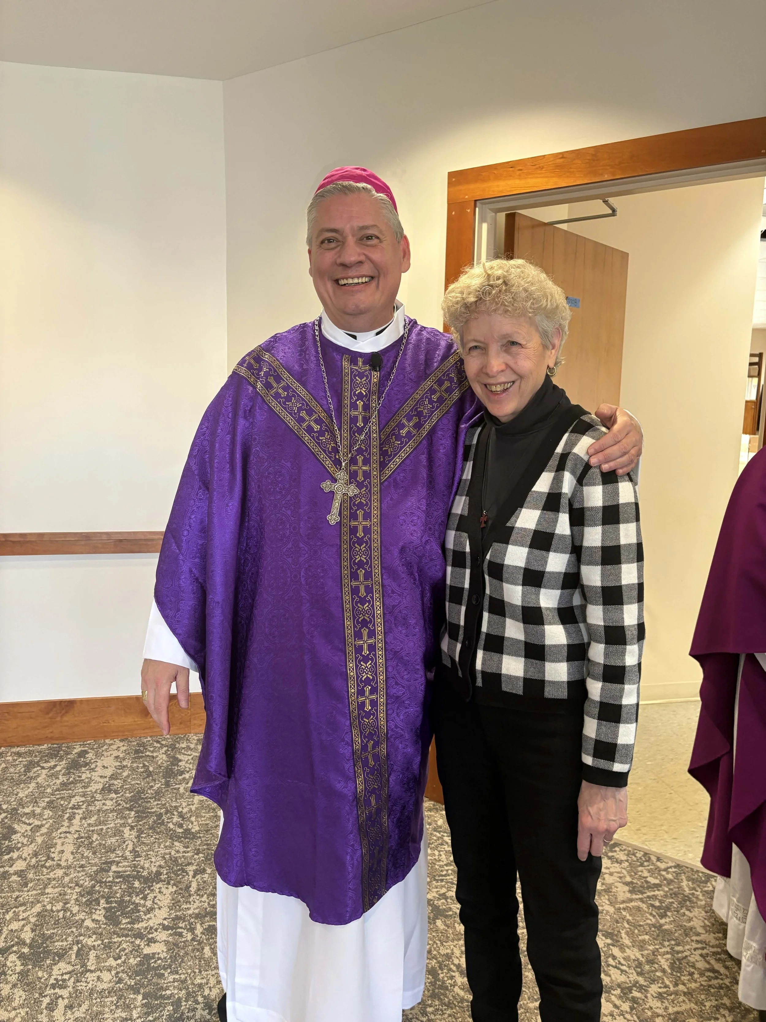 SSJs Officially Welcome New Bishop