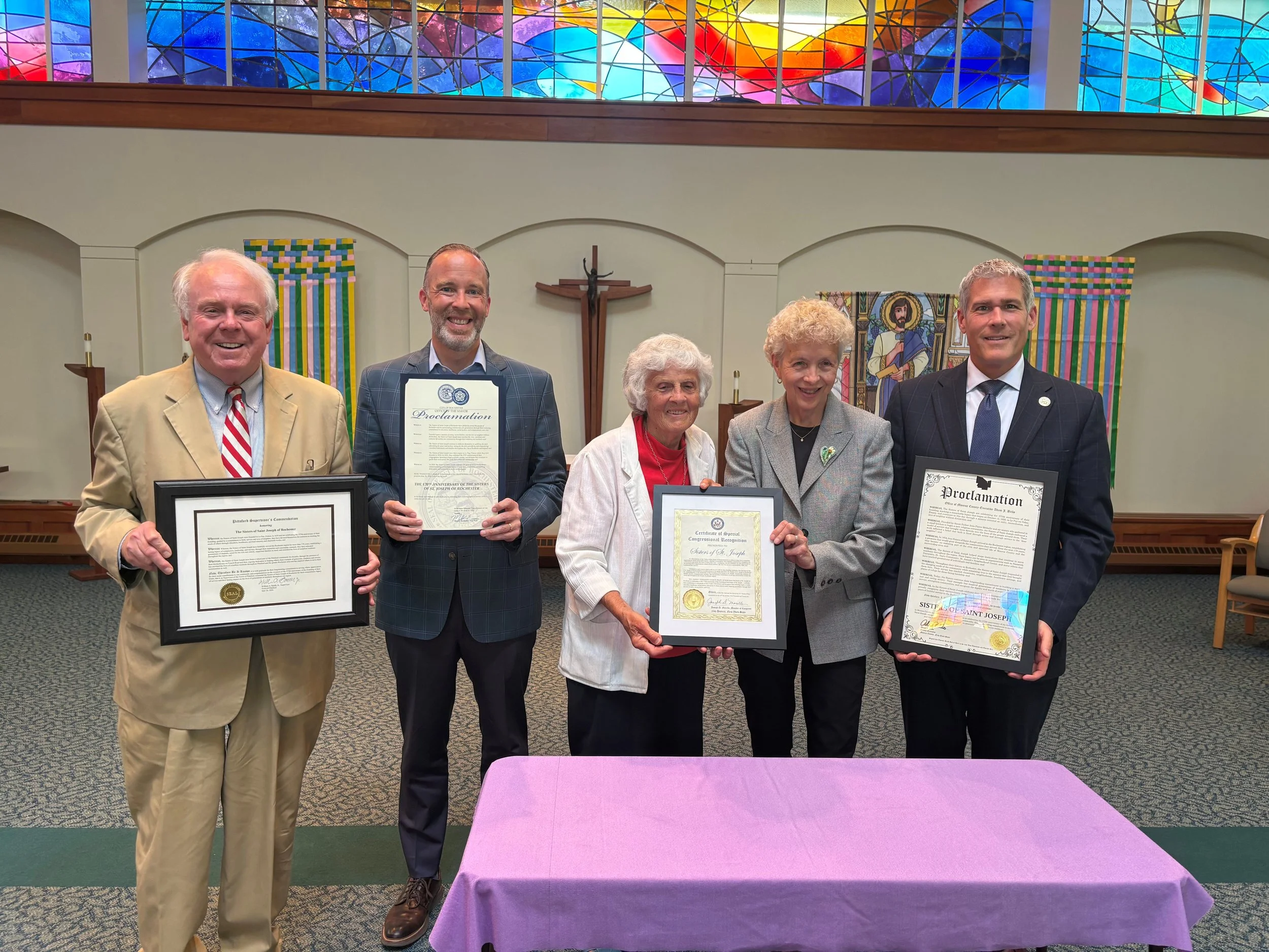 SSJs Honored with Public Proclamations