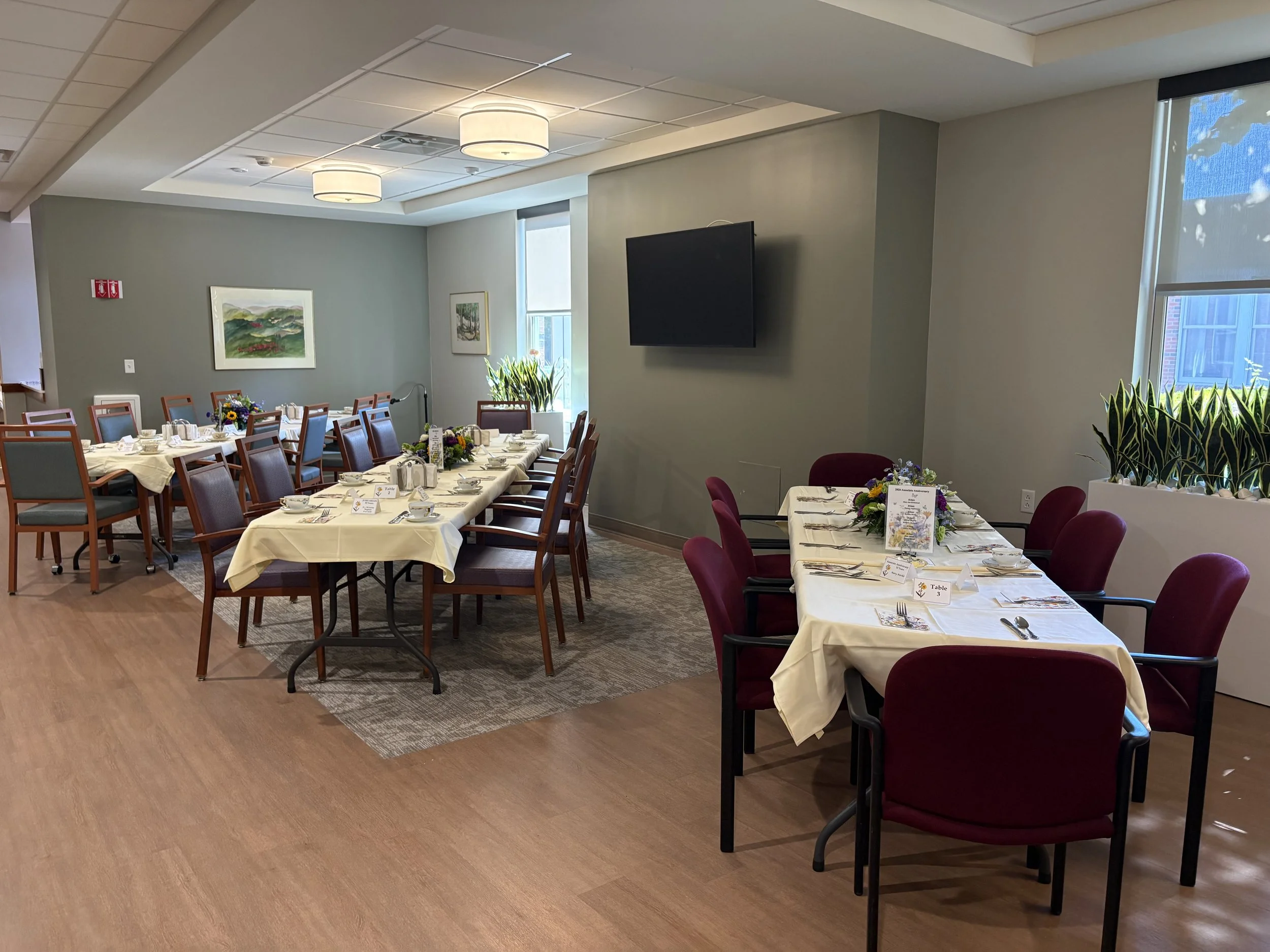A dinner reception for the Jubilarians followed Mass