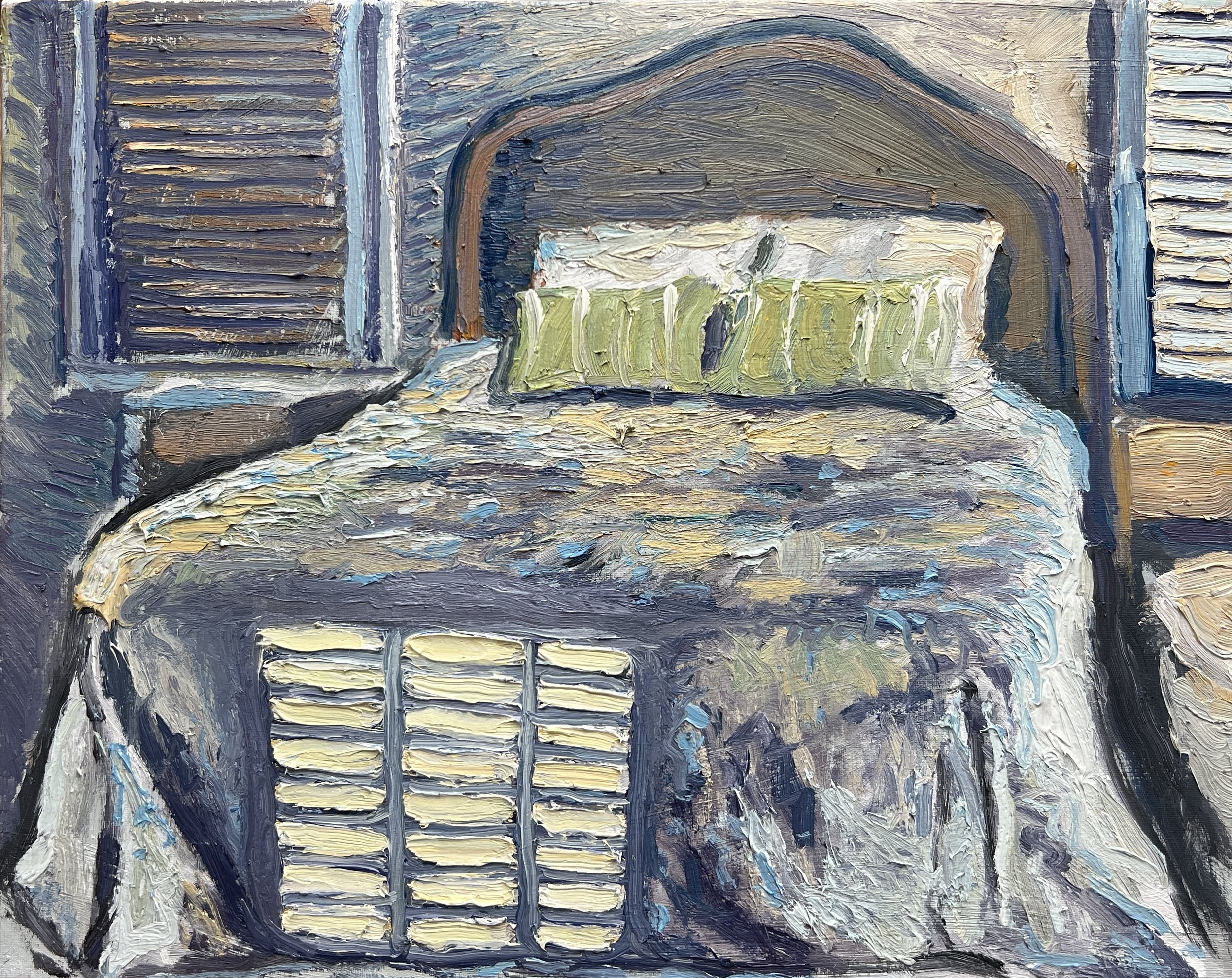 Evening Light on Bed