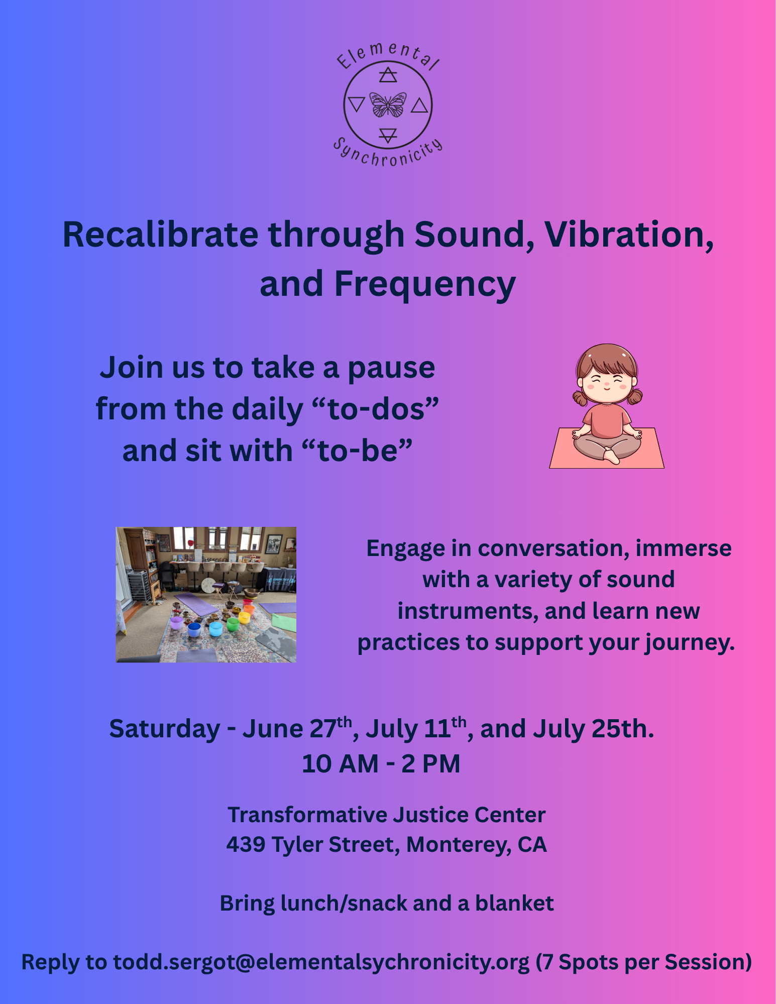 Recalibrate through Sound, Vibration, and Frequency (Copy)