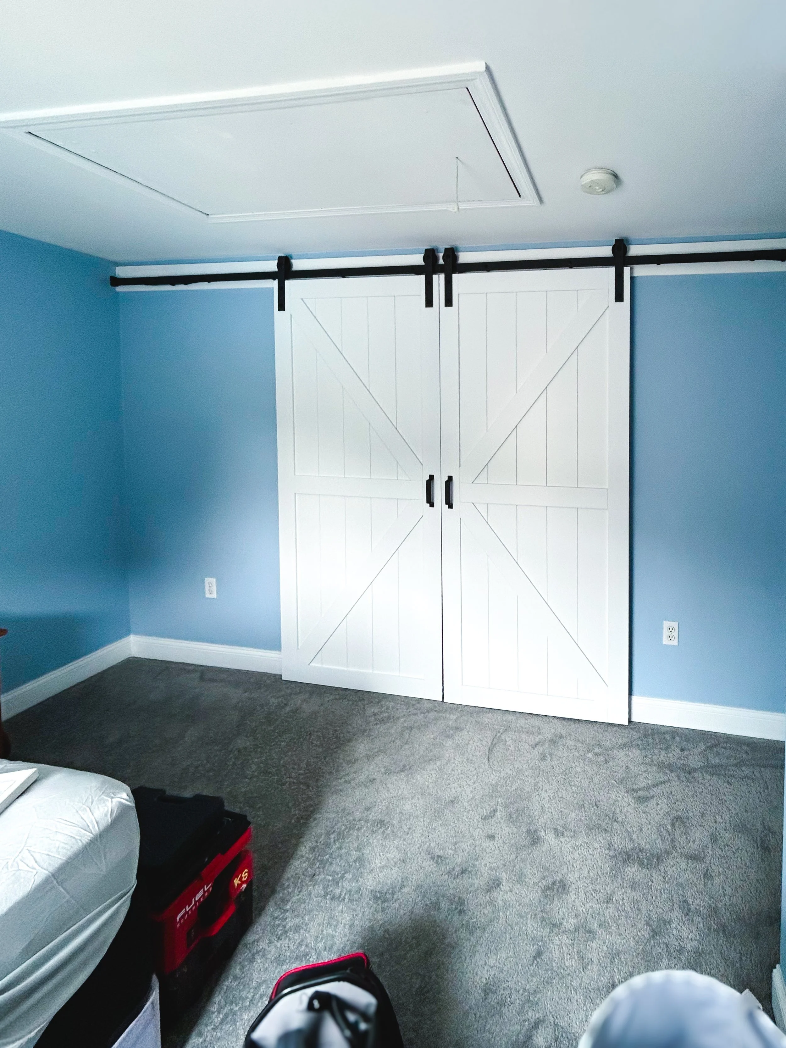 Barn door install