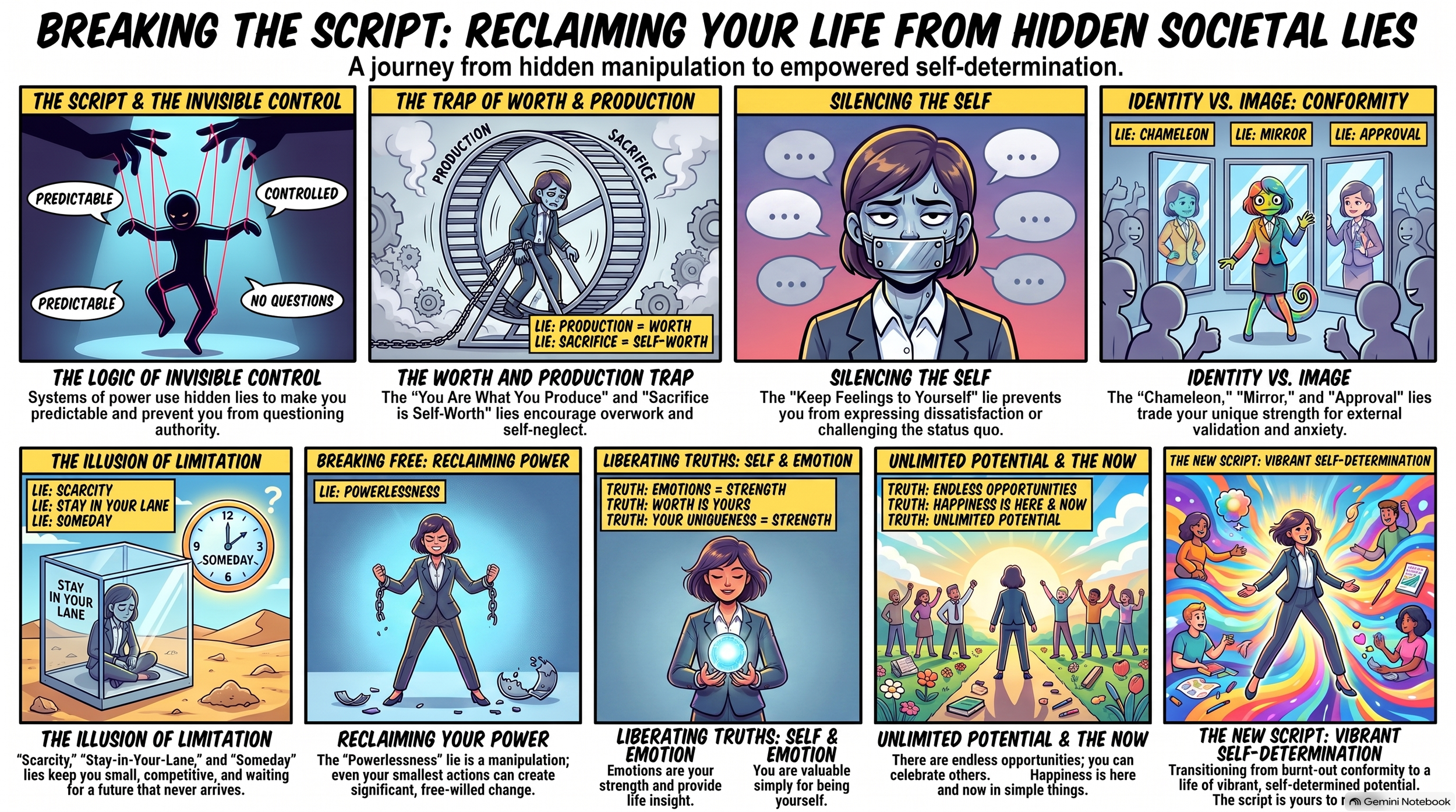 Break Free From Hidden Lies That Constrain You