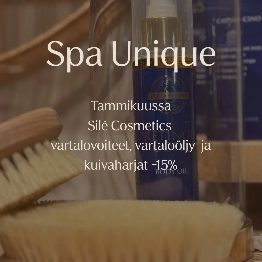 Talvella kannattaa erityisesti keskitty&auml; hoitamaan my&ouml;s vartalonihoa ja n&auml;ill&auml; tuotteilla se onnistuu😍❄️

Sil&eacute; Cosmetics vartalovoiteet, uutuus retinol gold vartalo&ouml;ljy ja kuivaharjat ovat tammikuussa -15%!

#sil&eacu