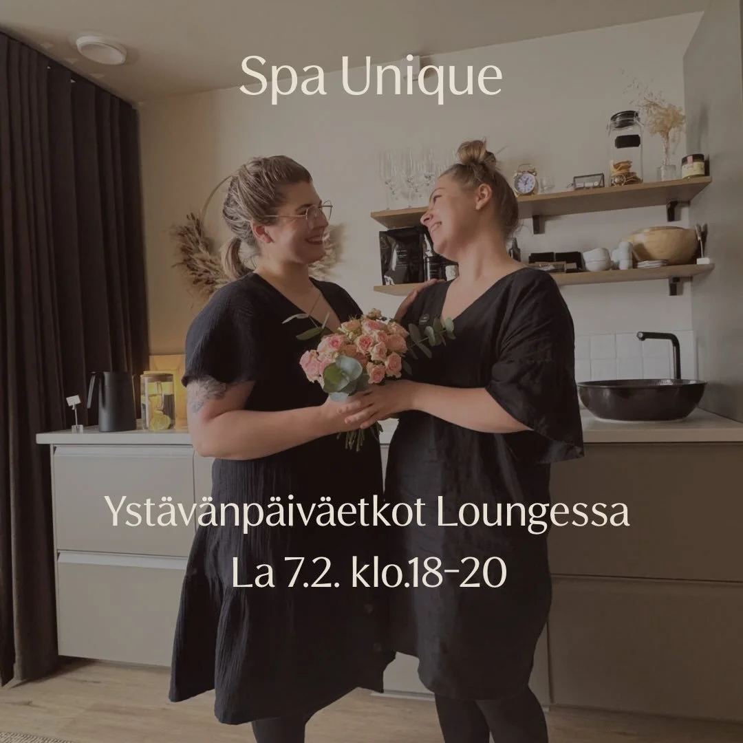 Yst&auml;v&auml;np&auml;iv&auml;etkot Loungessa 7.2.! 🤎

Helmikuussa saamme juhlistaa j&auml;lleen yst&auml;v&auml;np&auml;iv&auml;&auml; :)
 
T&auml;n&auml; vuonna tarjoamme sinulle ja yst&auml;v&auml;llesi upean tilaisuuden viett&auml;&auml; yst&a