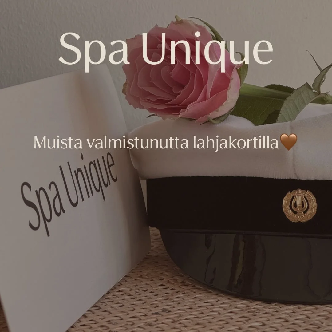 T&auml;n&auml; viikonloppuna juhlitaan valmistuneita, siisp&auml; muista heit&auml; lahjakortilla🤎

Lahjakortin voi k&auml;ytt&auml;&auml; hemmotteluun tai tuoteostoksiin!🤗

#spaunique_kuopio #lahjakortti #valmistujaiset #kosmetologikuopio
