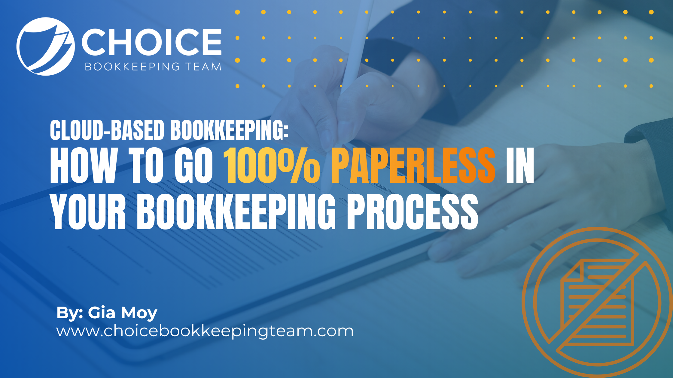 How to Go 100% Paperless in Your Bookkeeping Process