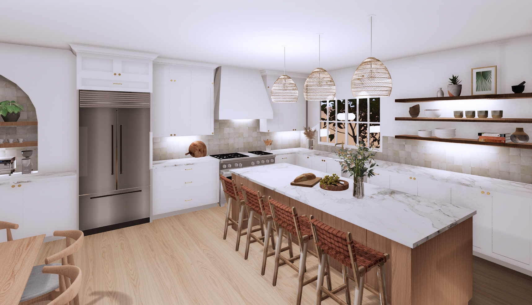 Sketchup, Layout & Twinmotion: Residential Kitchen