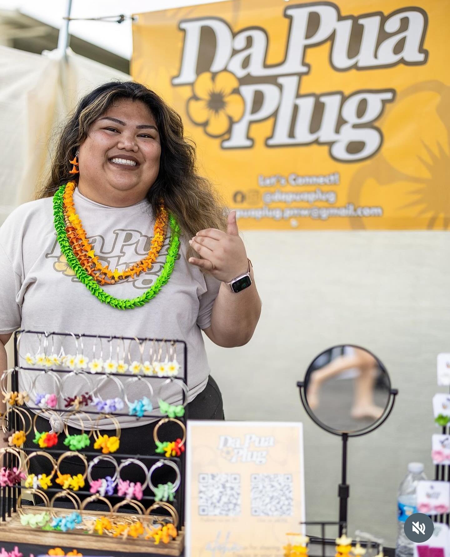 ✨ VENDOR HIGHLIGHT ✨

Joining us at A Lei For Mama, we have @dapuaplug 

You will find handmade polymer clay earrings- such as studs, bombucha pua hoops, a build-your-own hoops station (day of event), and diy kits that you can take &amp; make at home