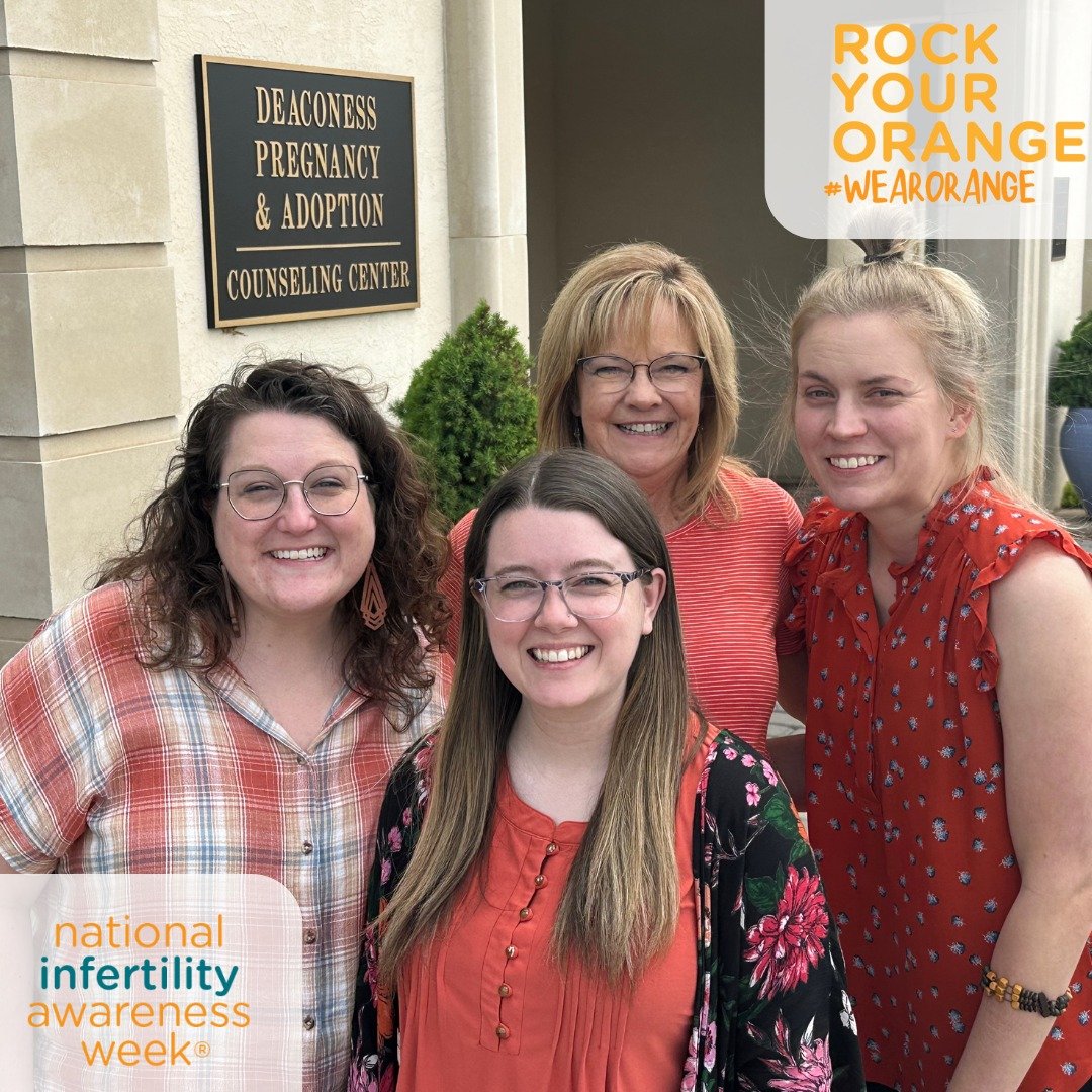 🧡 Yesterday a few of us participated in bringing awareness to infertility through rocking our orange! For those who weren't aware, this week is National Infertility Awareness Week (NIAW). NIAW is a movement that was founded in 1989. 

The goal is to