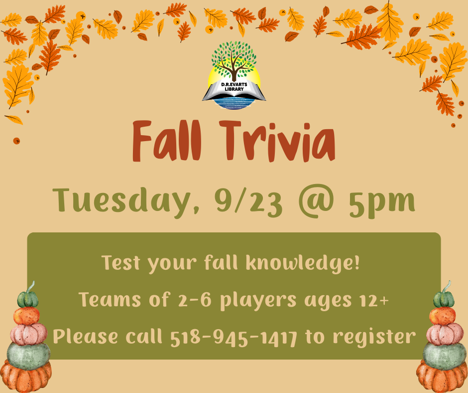 Fall Themed Trivia
