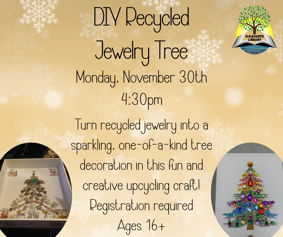 DIY Recycled Jewelry Tree