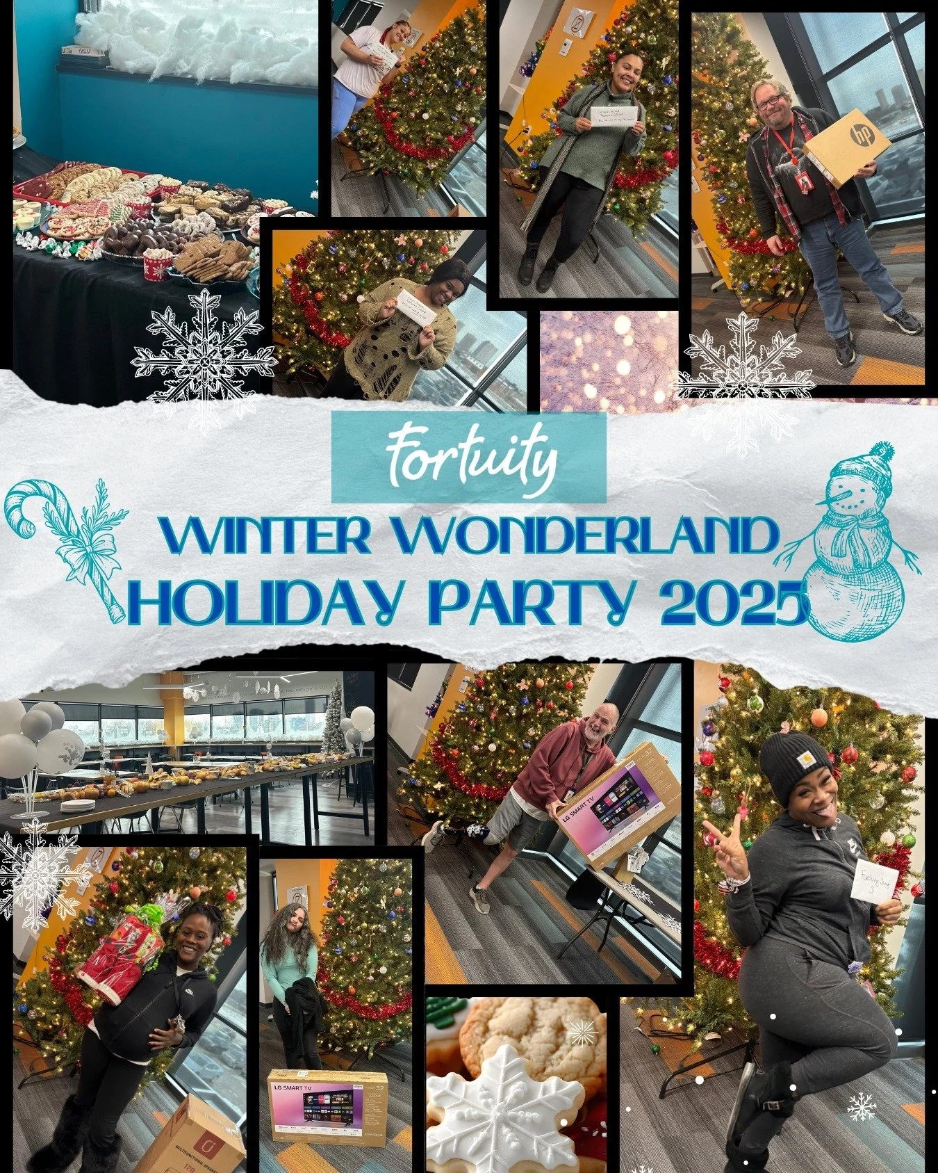 ❄️✨ Winter Wonderland was snow much fun! ✨❄️

From a dessert bar that was sweet enough to stop time 🍪🍰, to oversized pizzas that truly delivered on holiday cheer 🍕, to raffle prizes that had everyone on the edge of their seats&mdash;our 2025 Winte