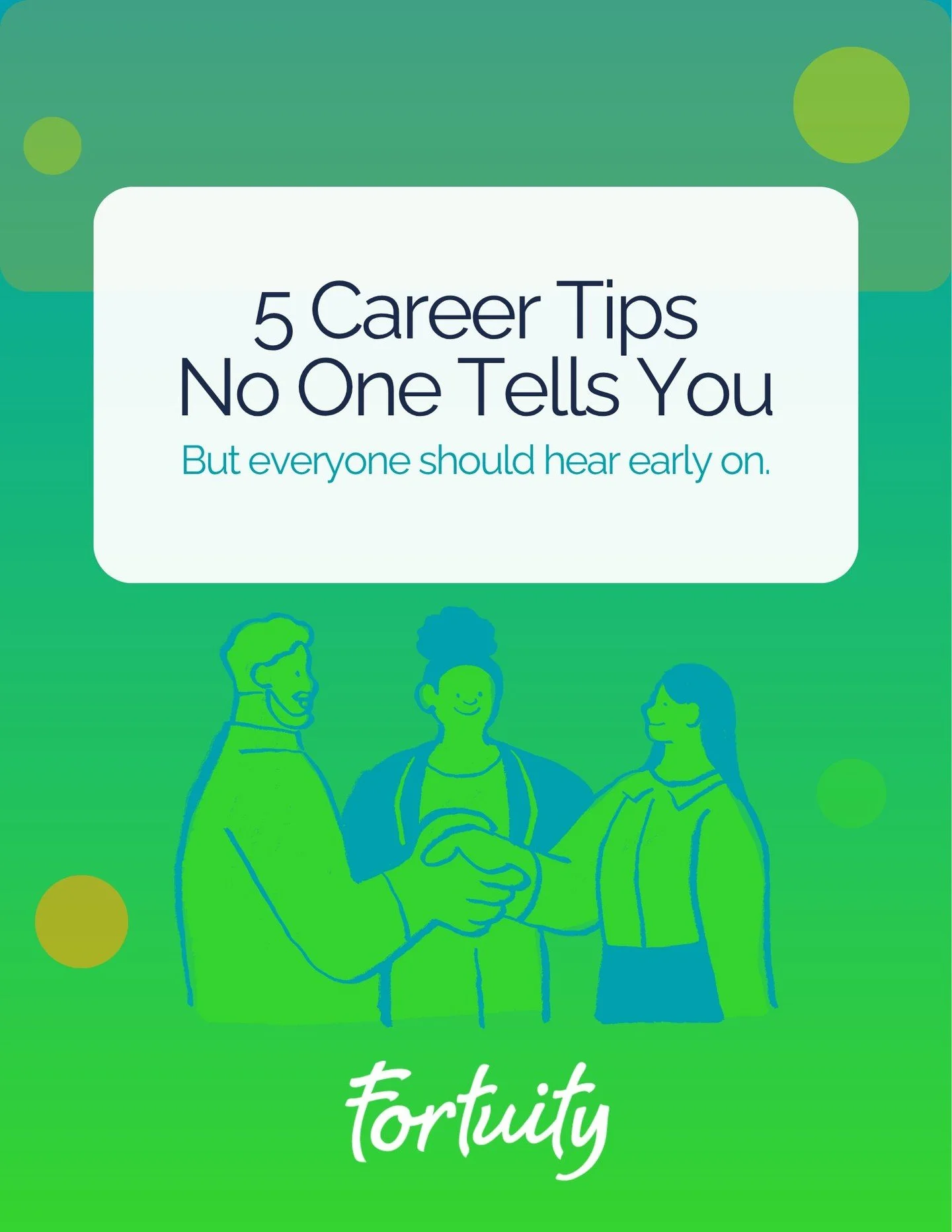 💼 Career Advice I Wish Someone Told Me Earlier

When you're starting your career, it's easy to think success happens all at once.

In reality, it's usually built through small habits, lessons, and experiences over time.

A few things worth rememberi
