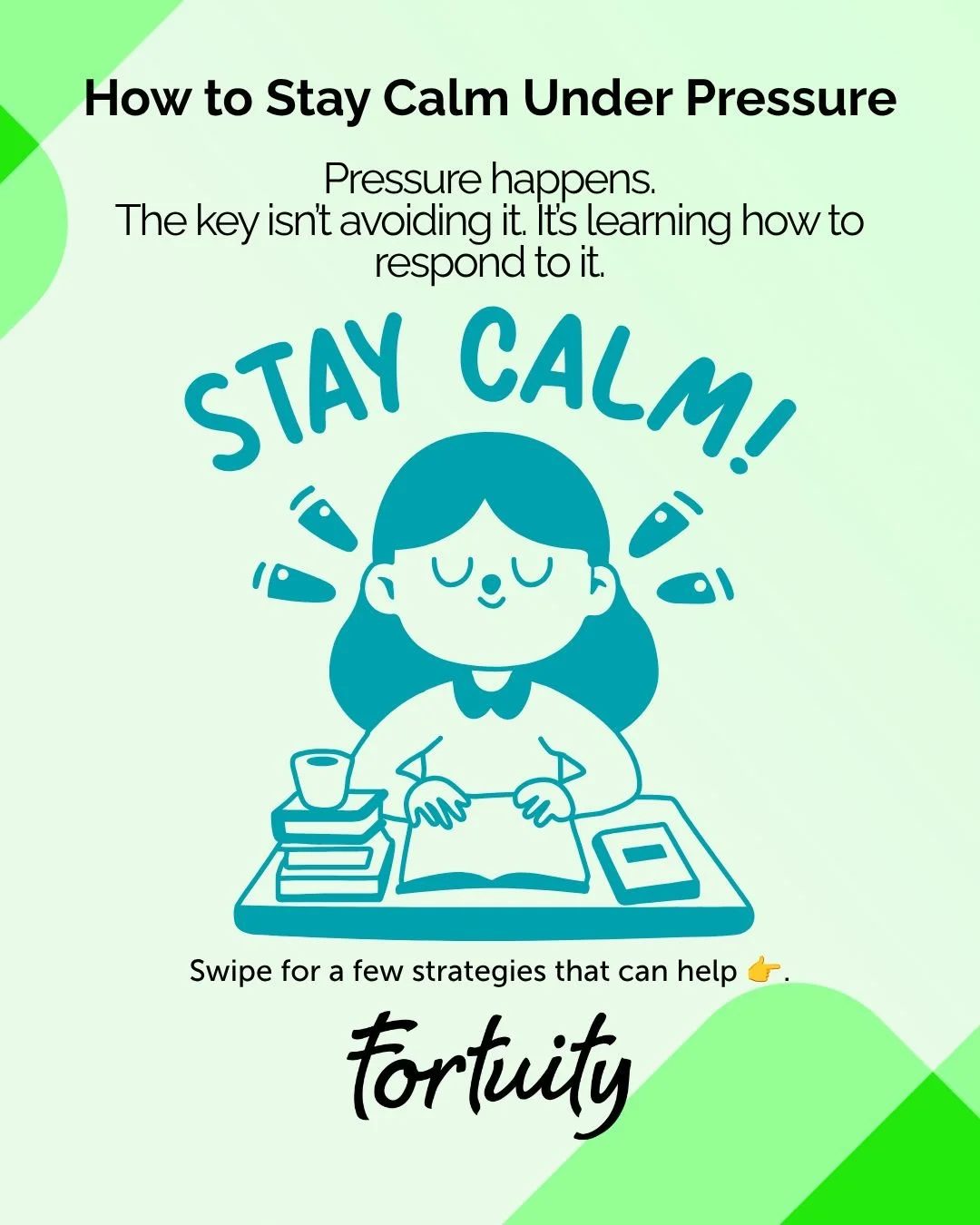 😌 How to Stay Calm Under Pressure

Every job comes with moments of stress and uncertainty.
The good news?

Staying calm under pressure is a skill that can be developed over time.

A few reminders:
✅ Pause before reacting
✅ Focus on what you can cont