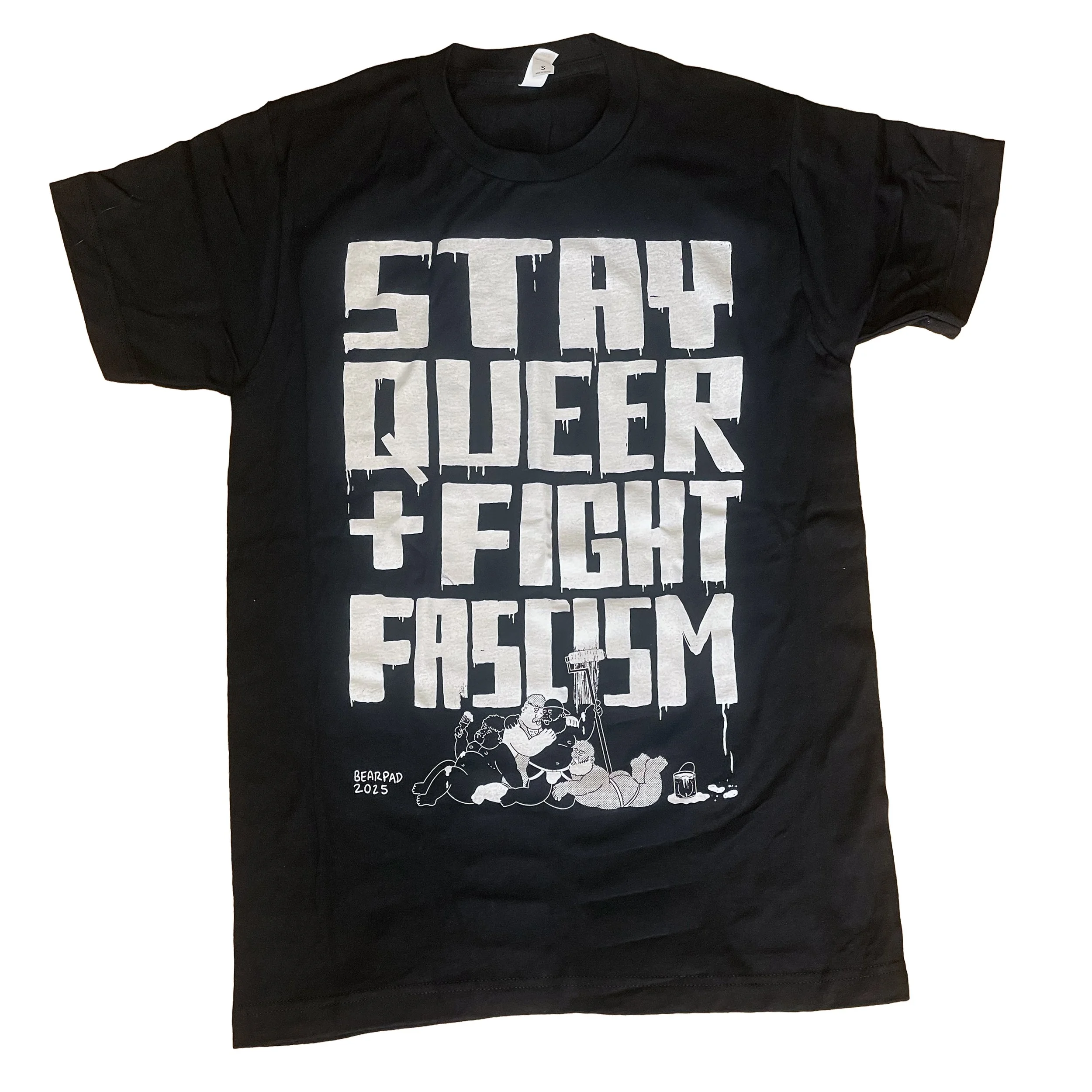 STAY QUEER - BLACK T SHIRT