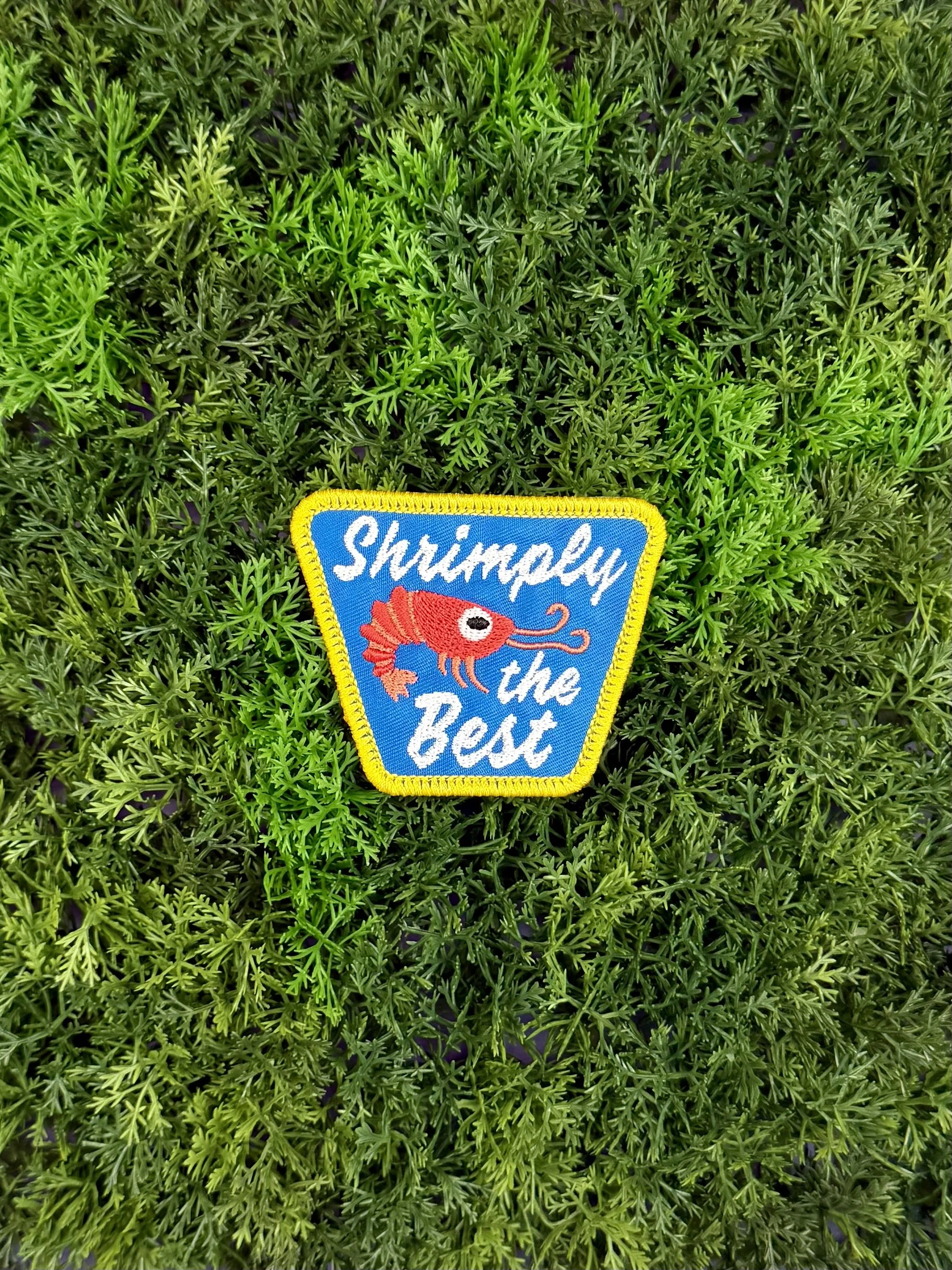 Shrimply the Best Patch — Kabouter Creative
