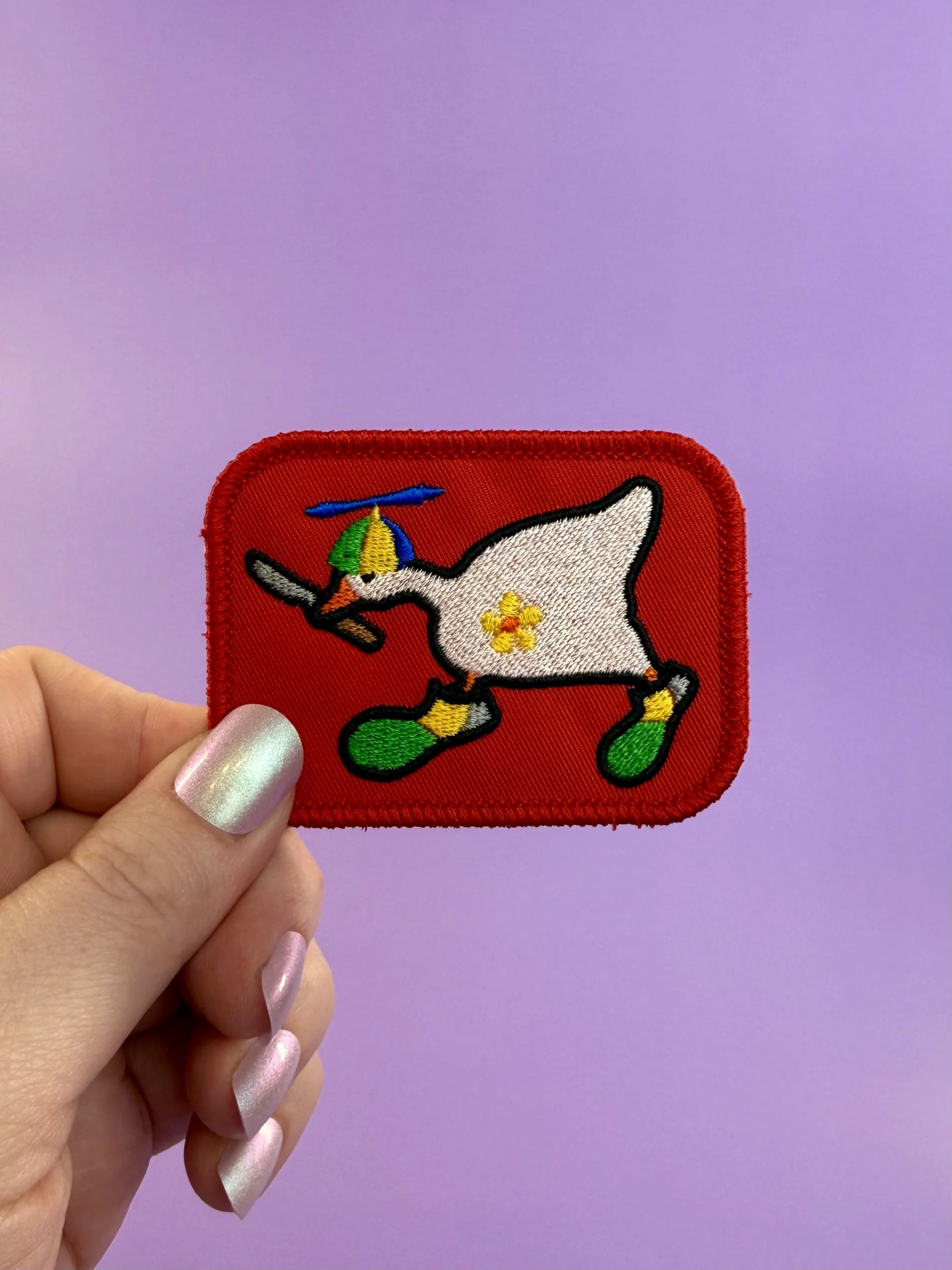 Horrible Silly Goose Patch — Kabouter Creative