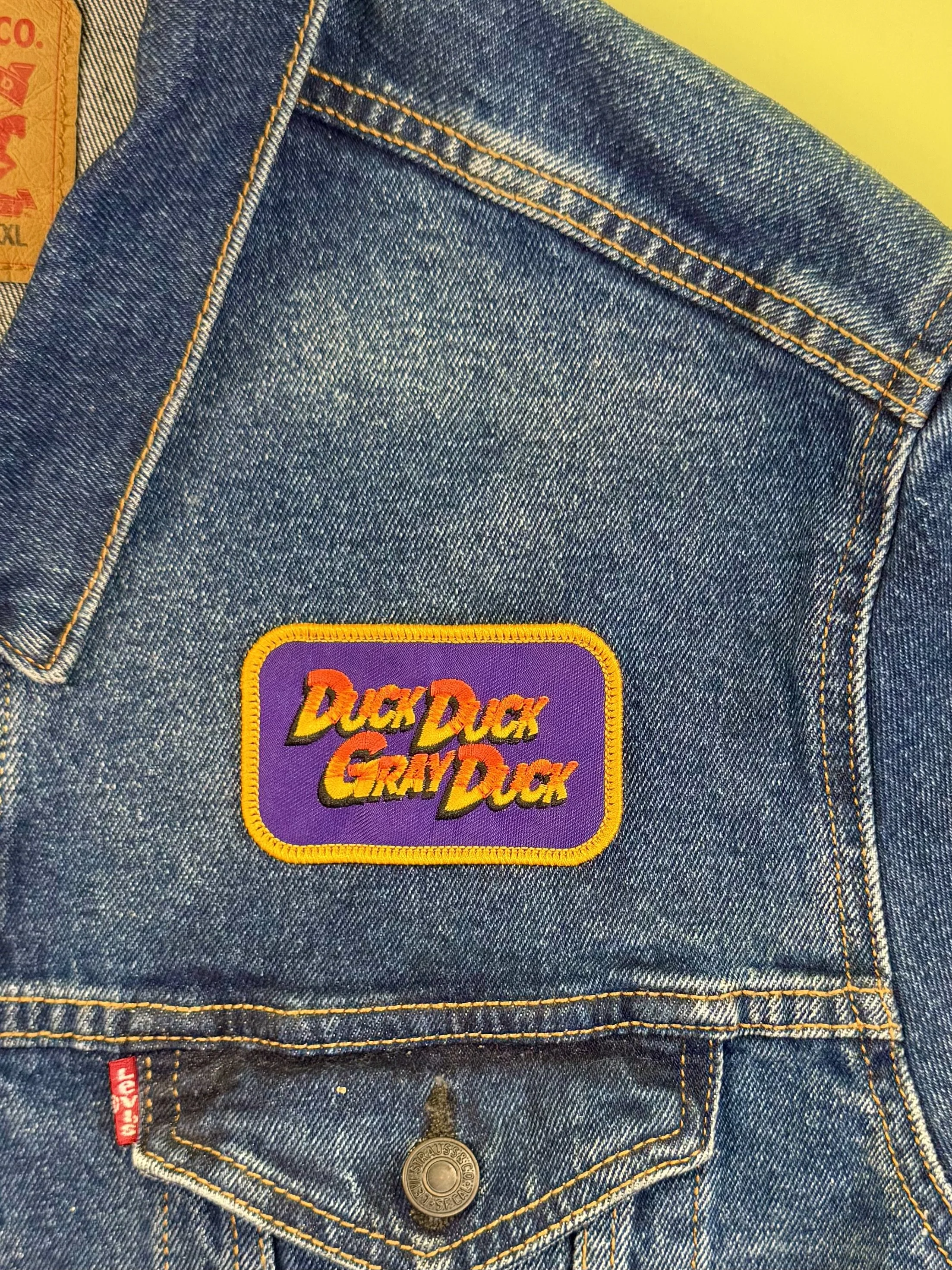 Duck Duck Gray Duck Patch — Kabouter Creative