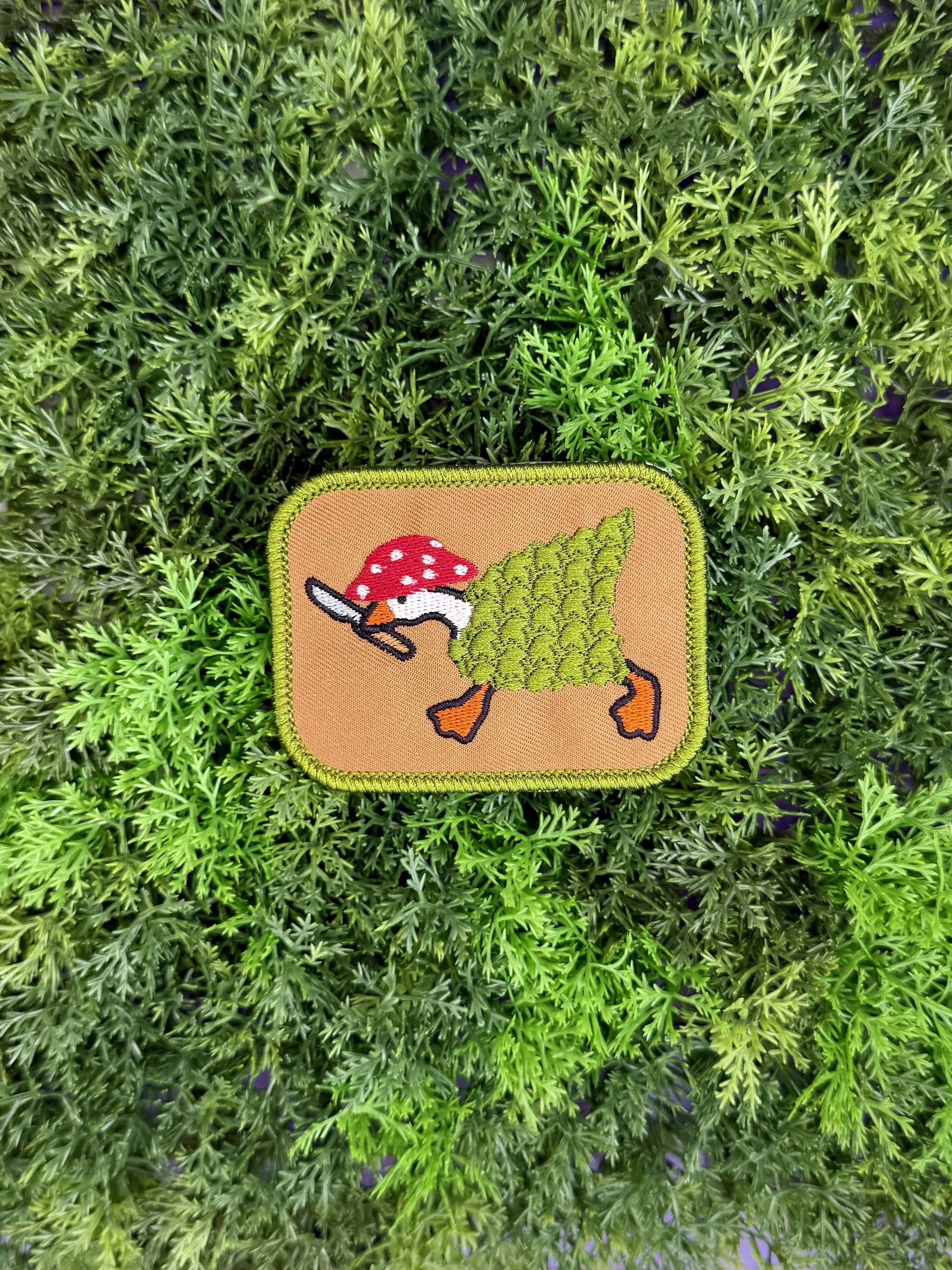 Horrible Mushroom Goose Patch — Kabouter Creative