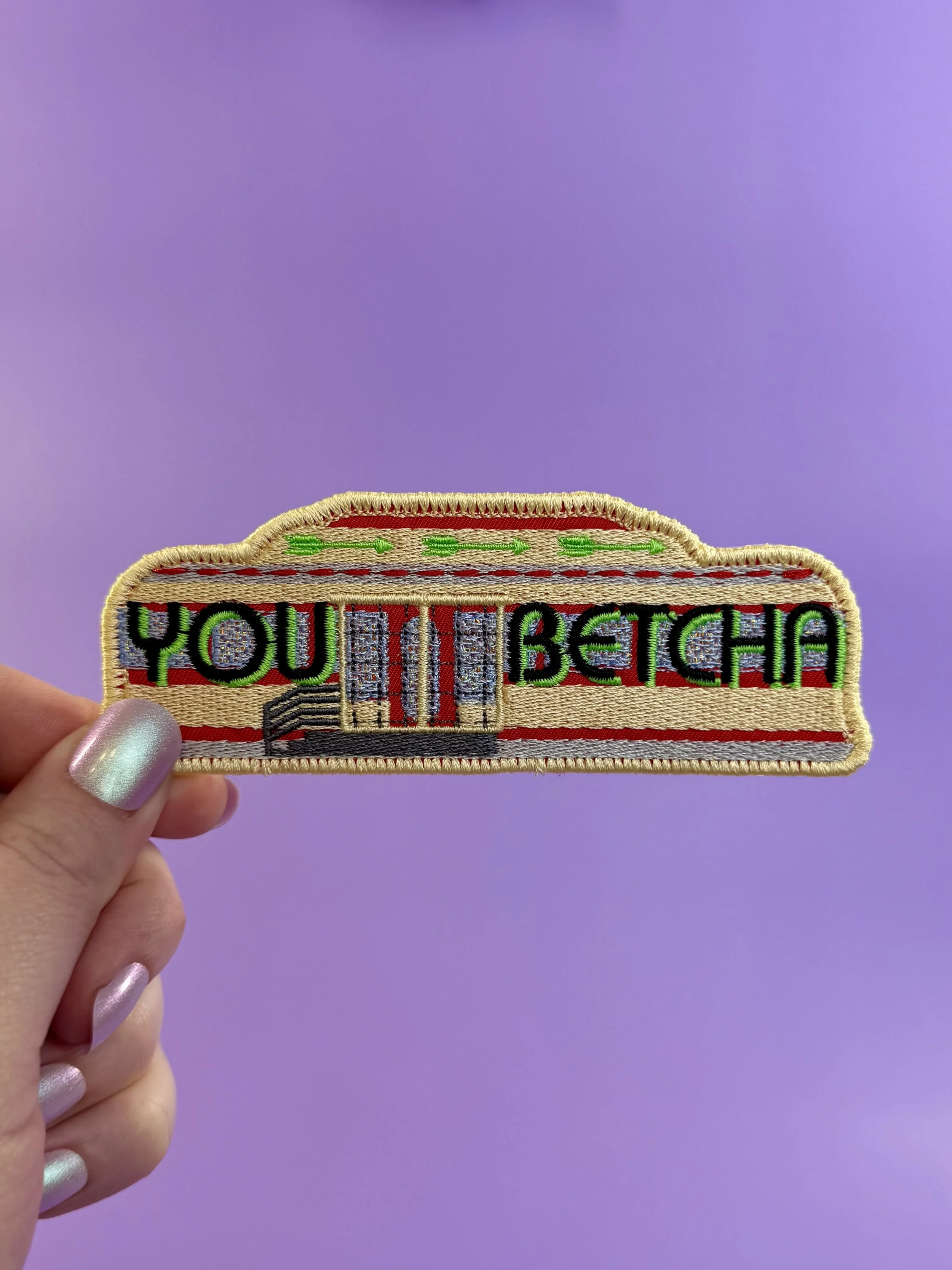 You Betcha Patch — Kabouter Creative