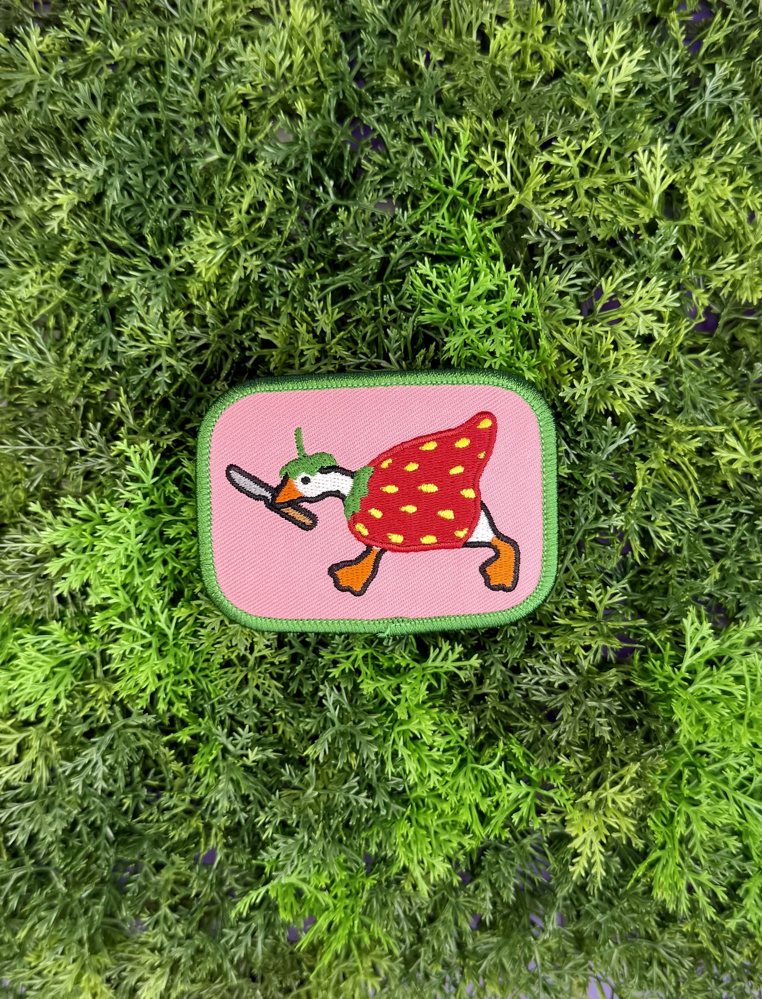 Horrible Strawbaby Goose Patch — Kabouter Creative