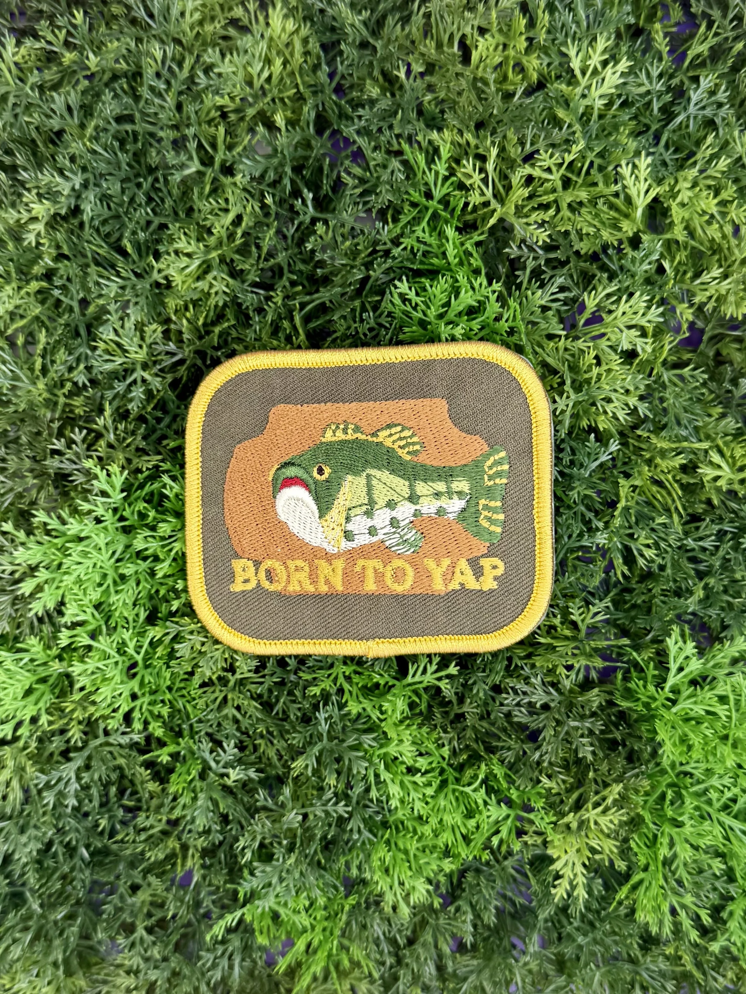 Born to Yap Patch — Kabouter Creative