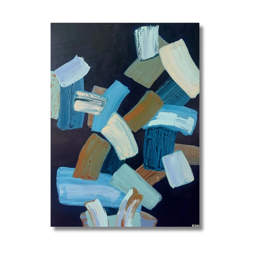 "The Gut Speaking as Authority", 40 x 30 in, available