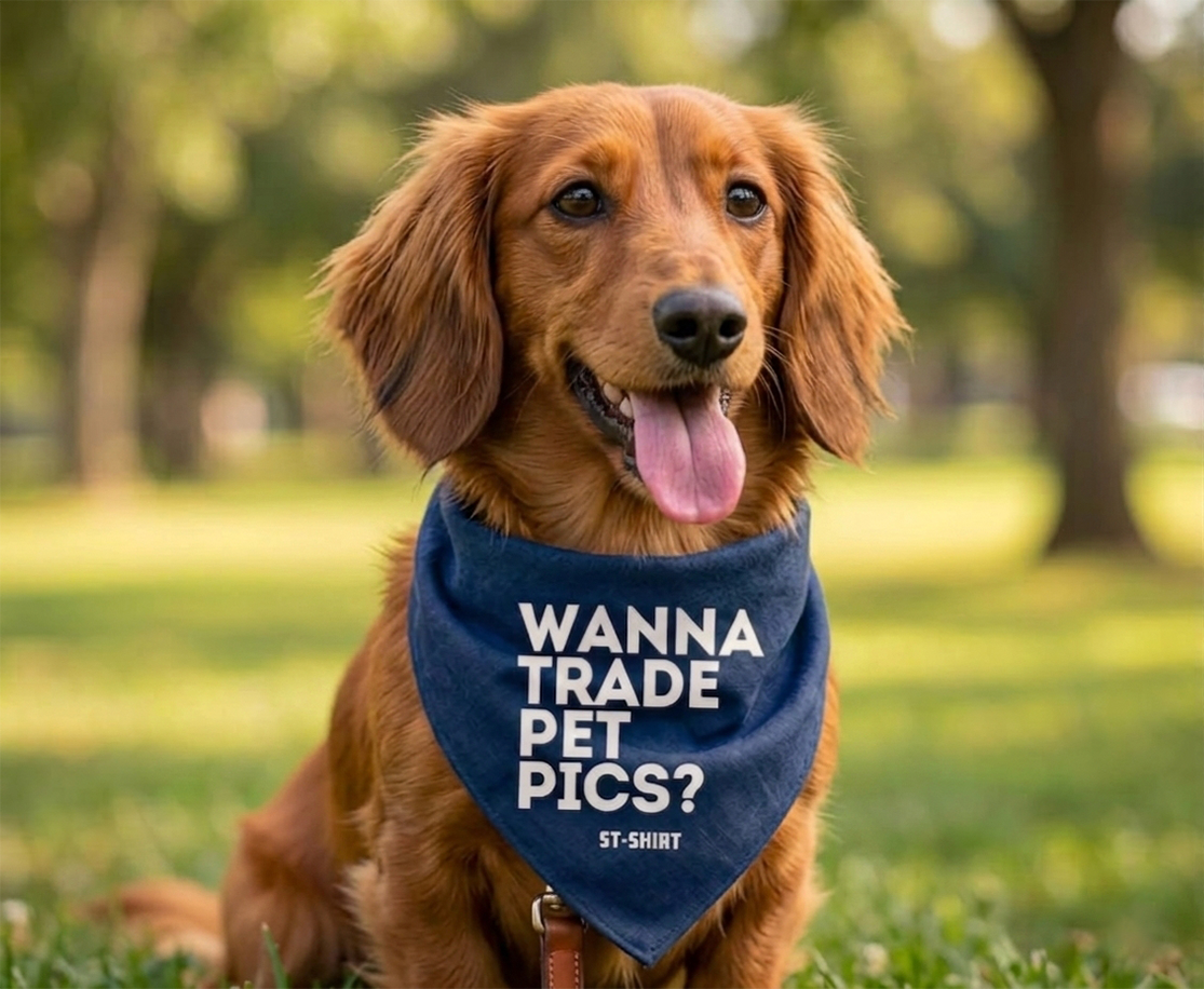 Pet Bandana - Blue