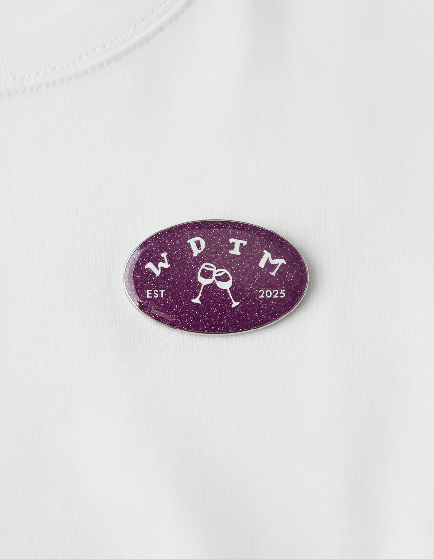 Firefly_Gemini Flash_make a sparkily enamel pin on a white tshirt 848947.png