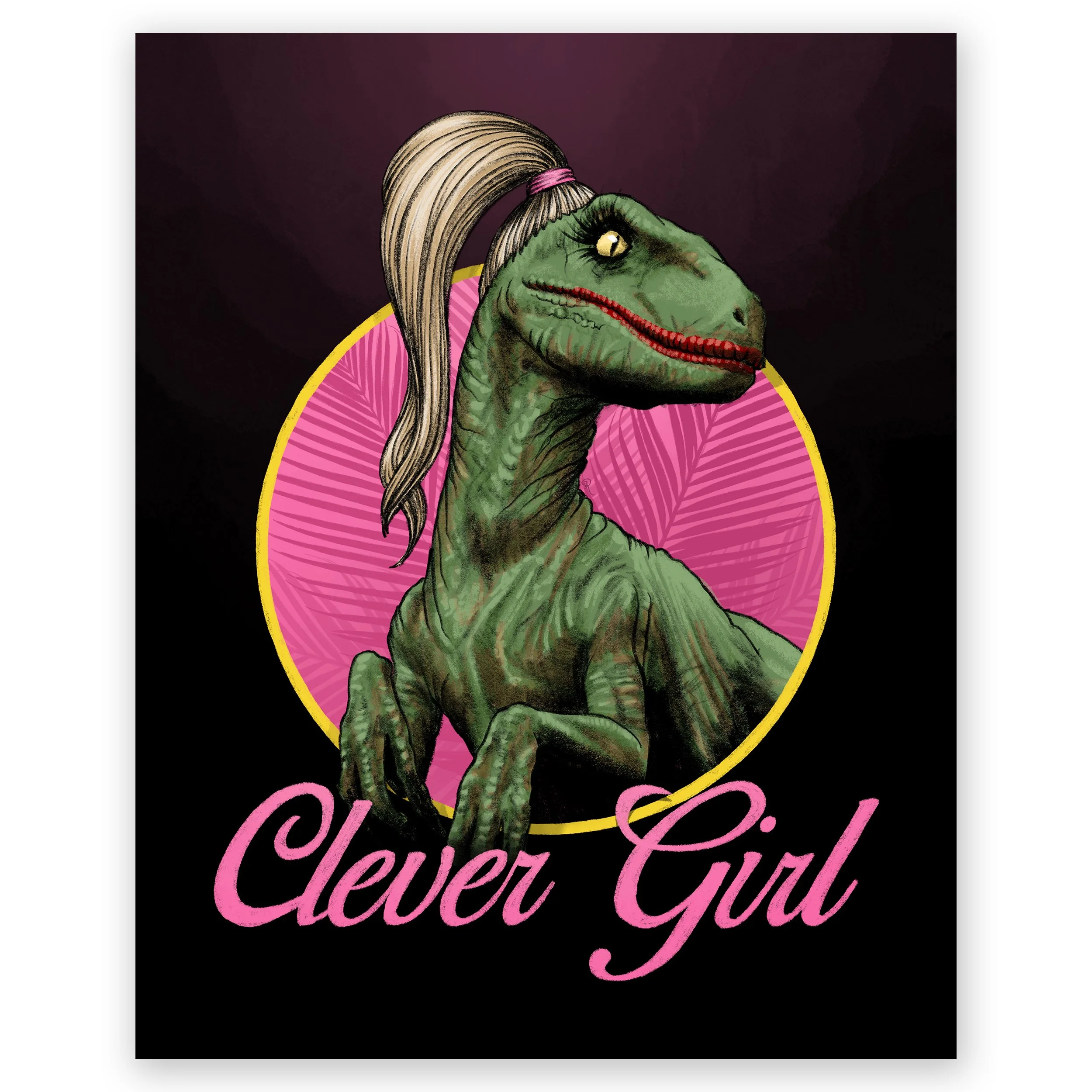 Jurassic Park "Clever Girl" Print
