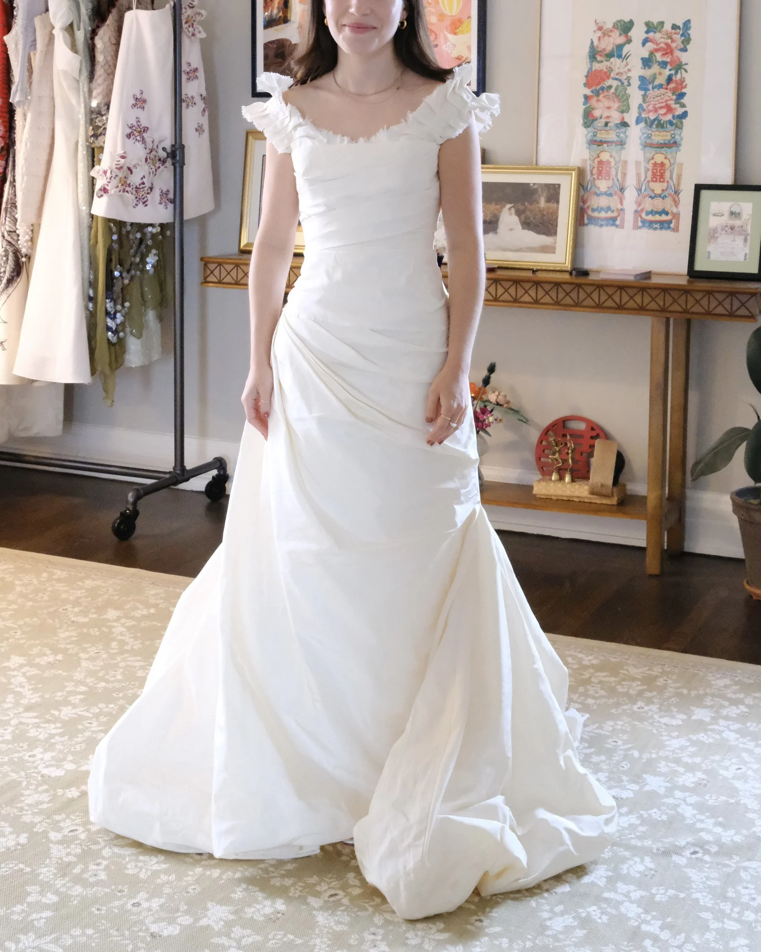 strapless open back dress Vera Wang: Alor main image 1