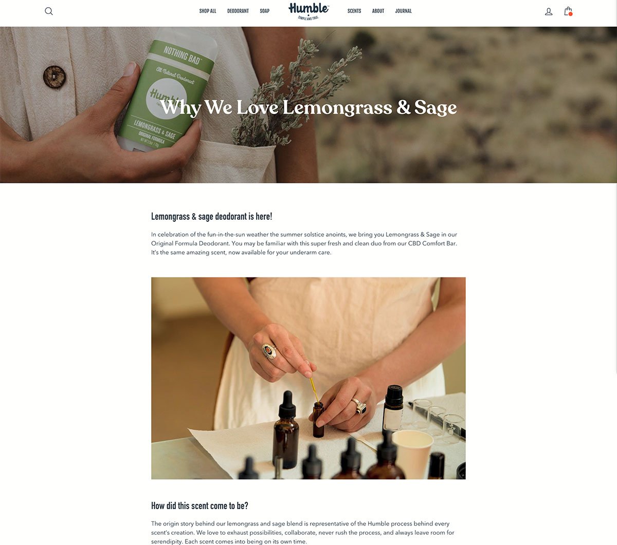 Lemongrass & Sage blog post