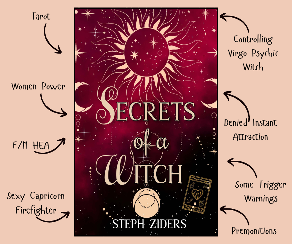 witch romance novel secrets premonitions tarot zodiac