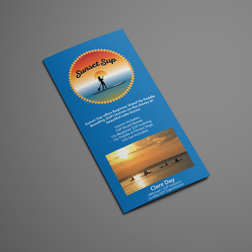 Single Fold Brochure Design
