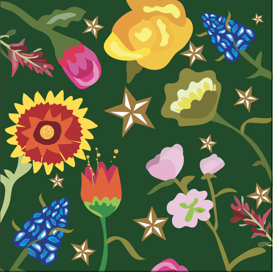 Texas Wildflowers Print