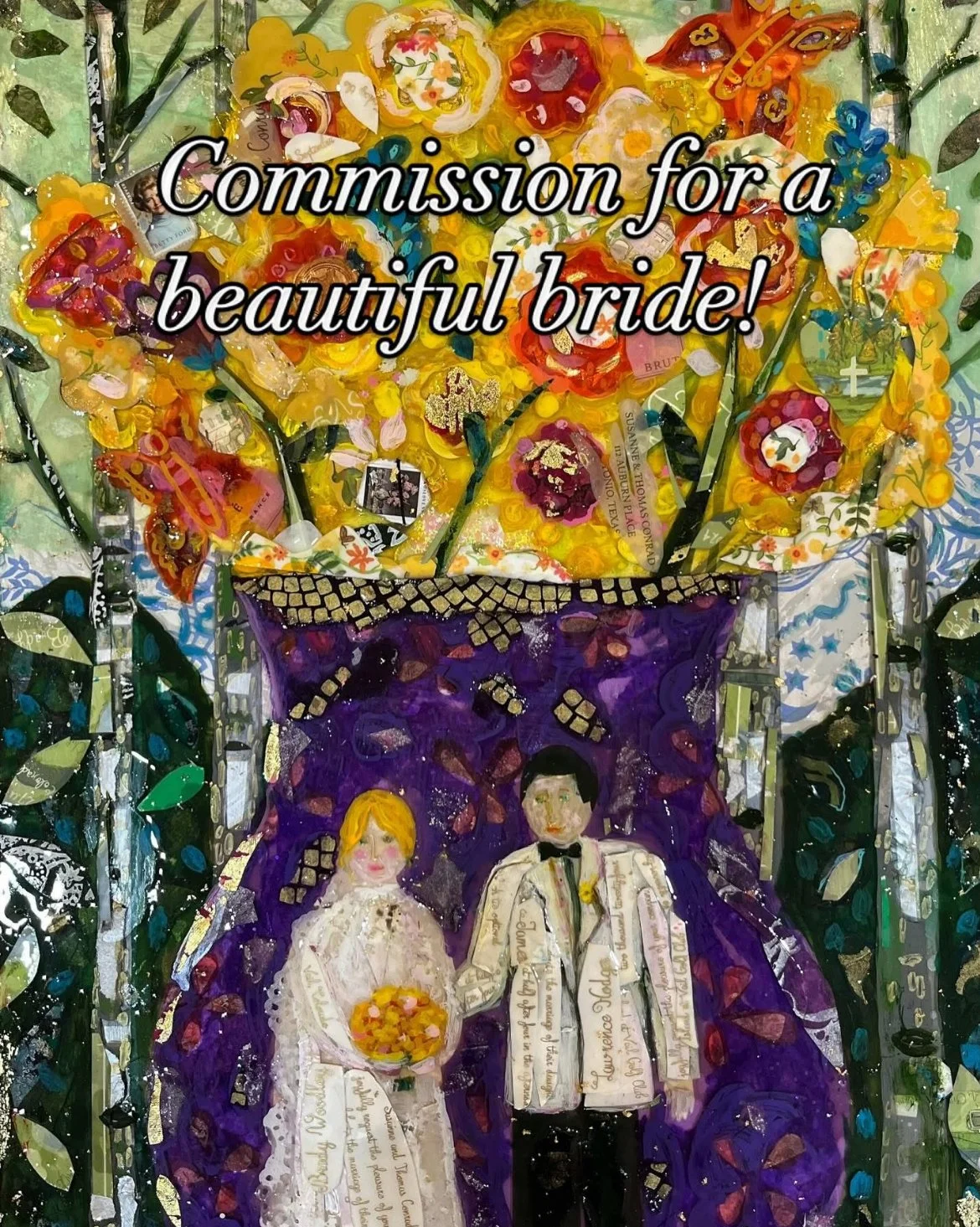 Commission for a beautiful bride.