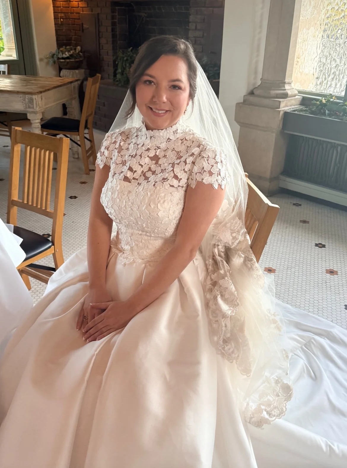 Our beautiful bride!
