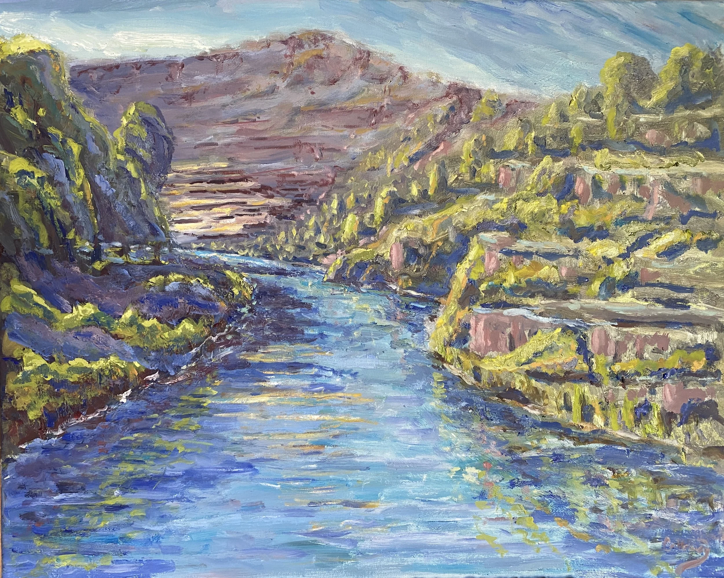Guadalupe River Oil Painting — JayCallawayArt