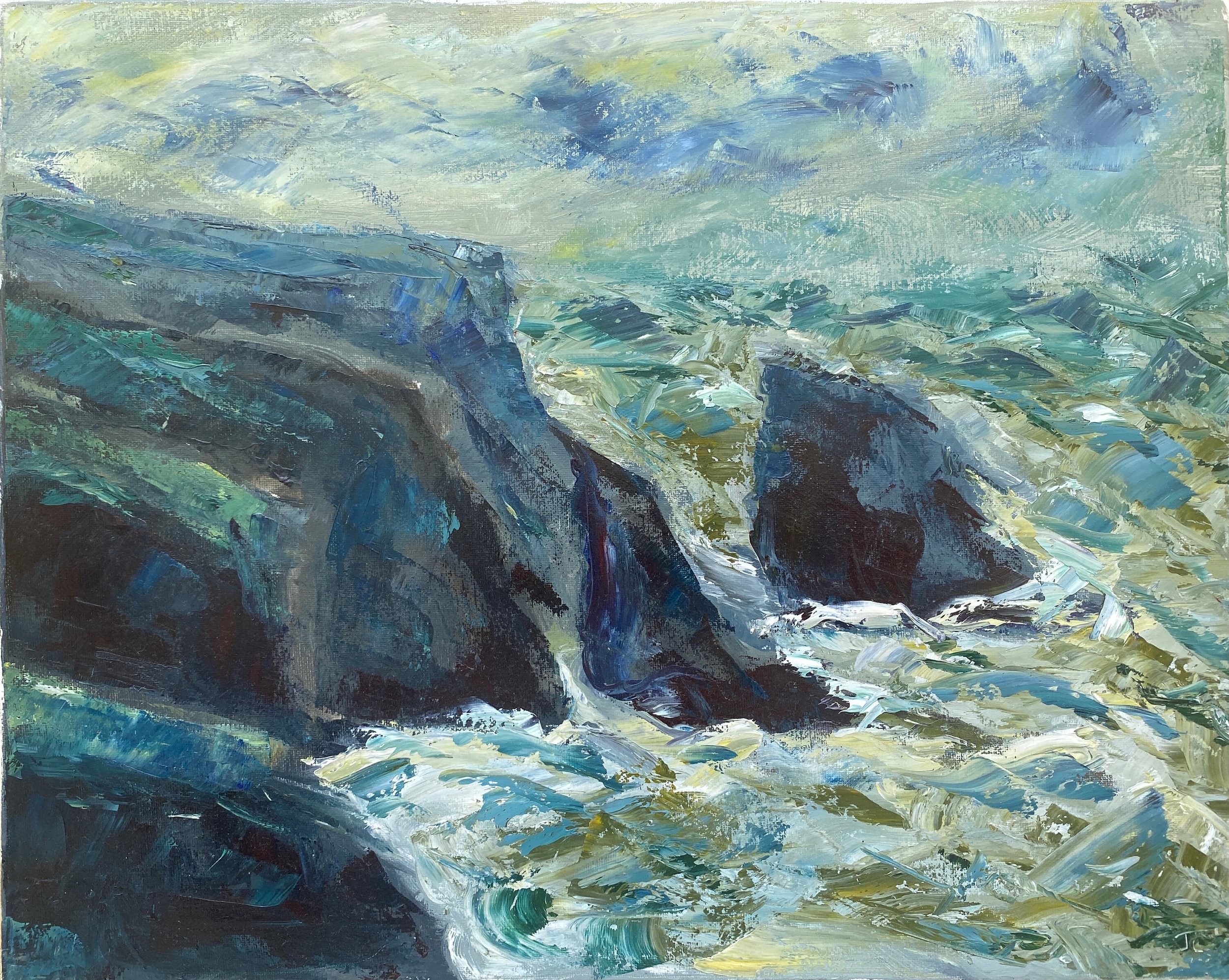 Blue Storm 16"x20"
