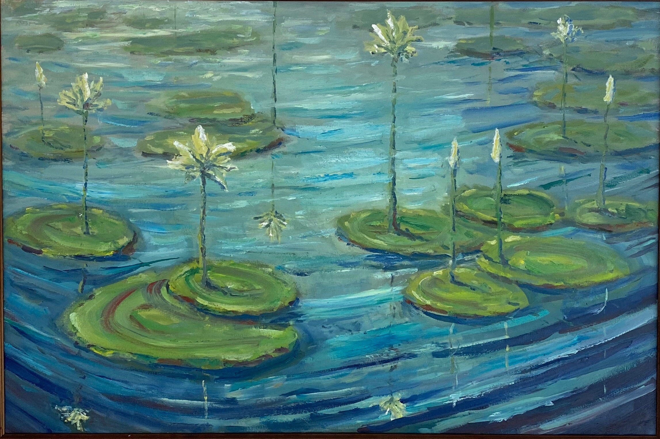 Ripple Lily 24" x 36"
