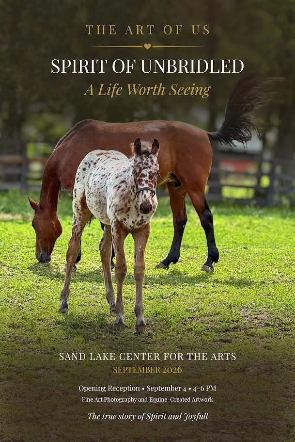 "The Art of US: Spirit of Unbridled, A Life Worth Seeing" Sponsored by FireHorse Rescue Kits
