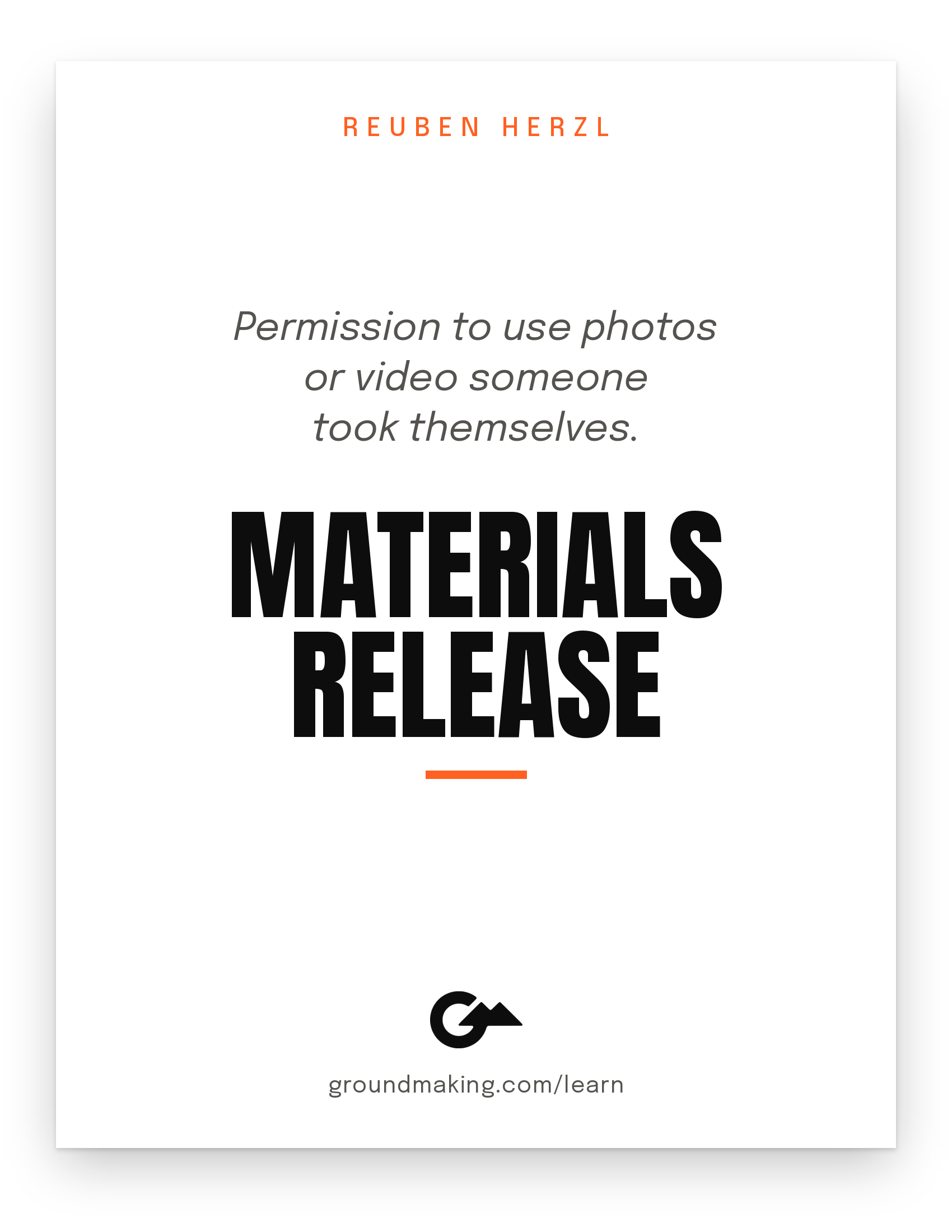 Cover of the Materials release