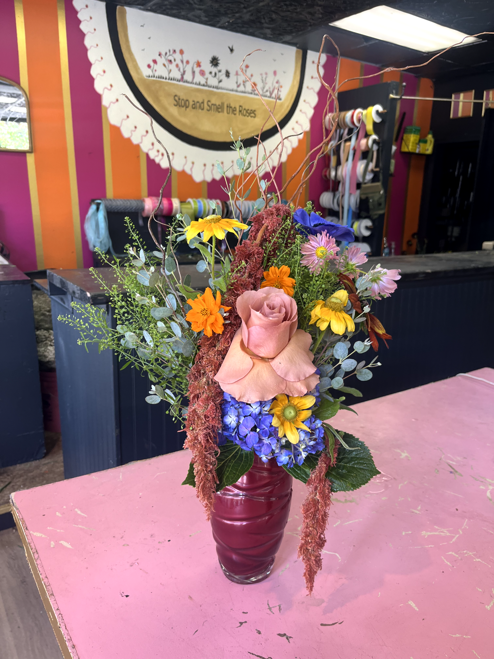 Something for My Sweetheart — Vase Arrangement