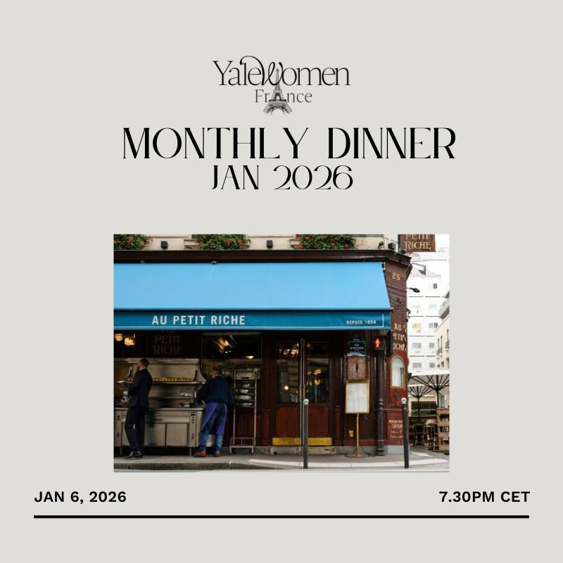 YaleWomen France Monthly Dinner (January)