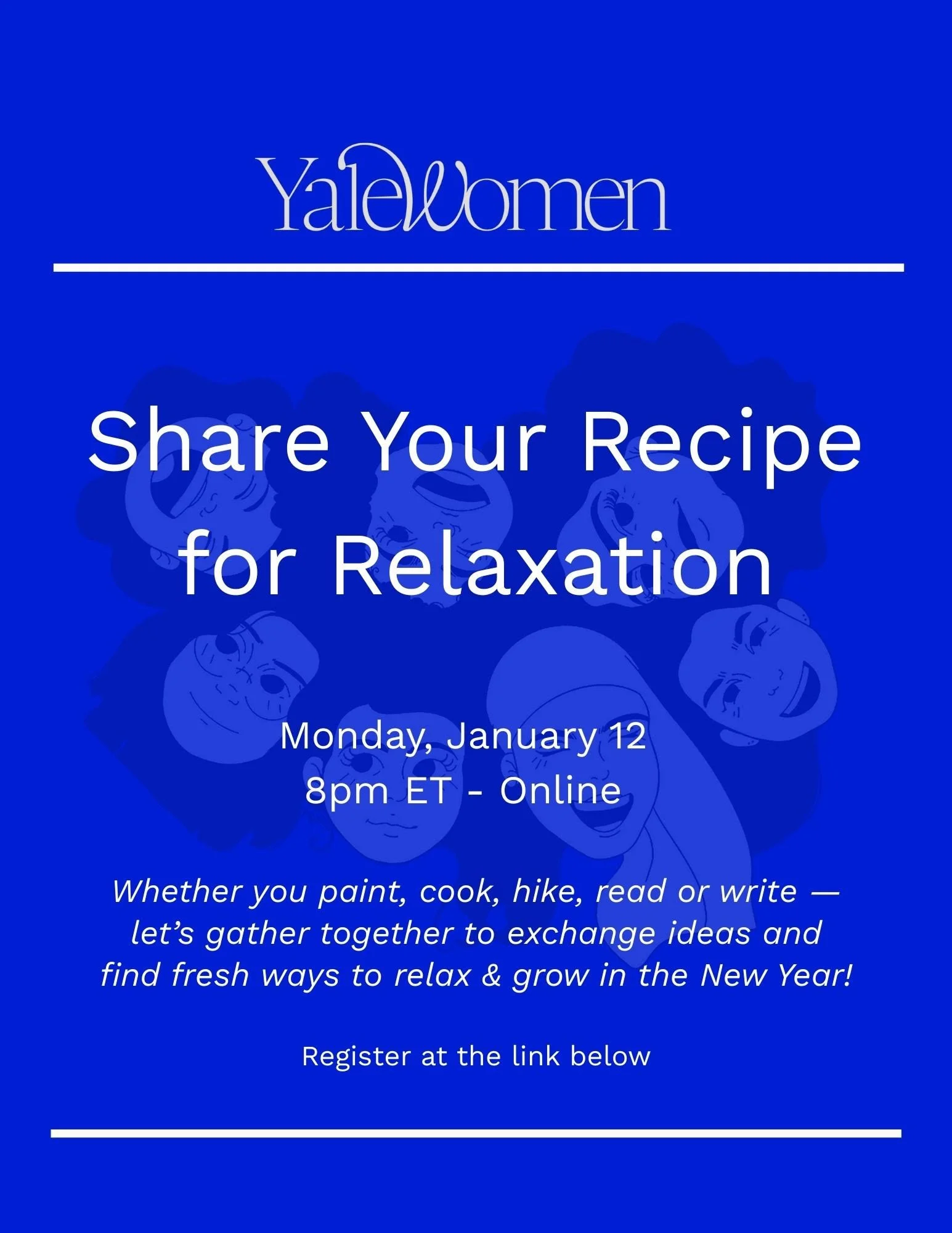 Virtual: Share Your Recipe for Relaxation
