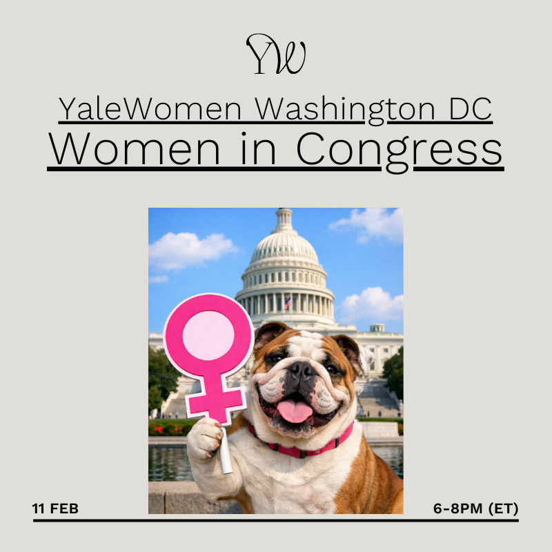 YaleWomen Washington DC: Women in Congress