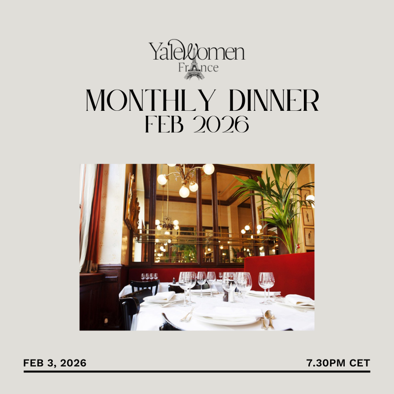 YaleWomen France Monthly Dinner (February)
