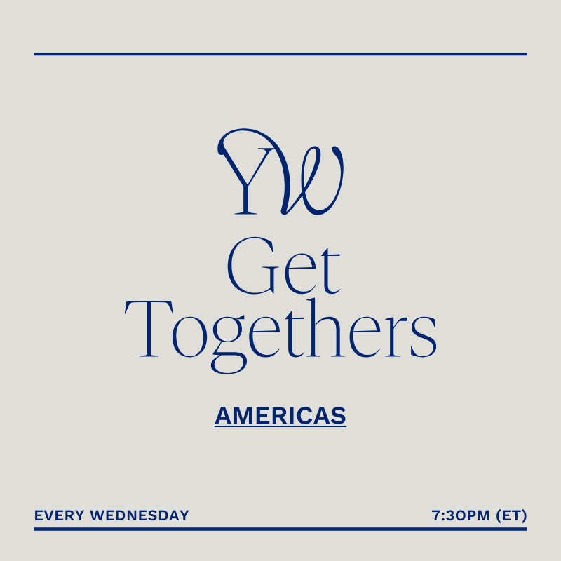 YaleWomen Weekly Wednesday Get Togethers 