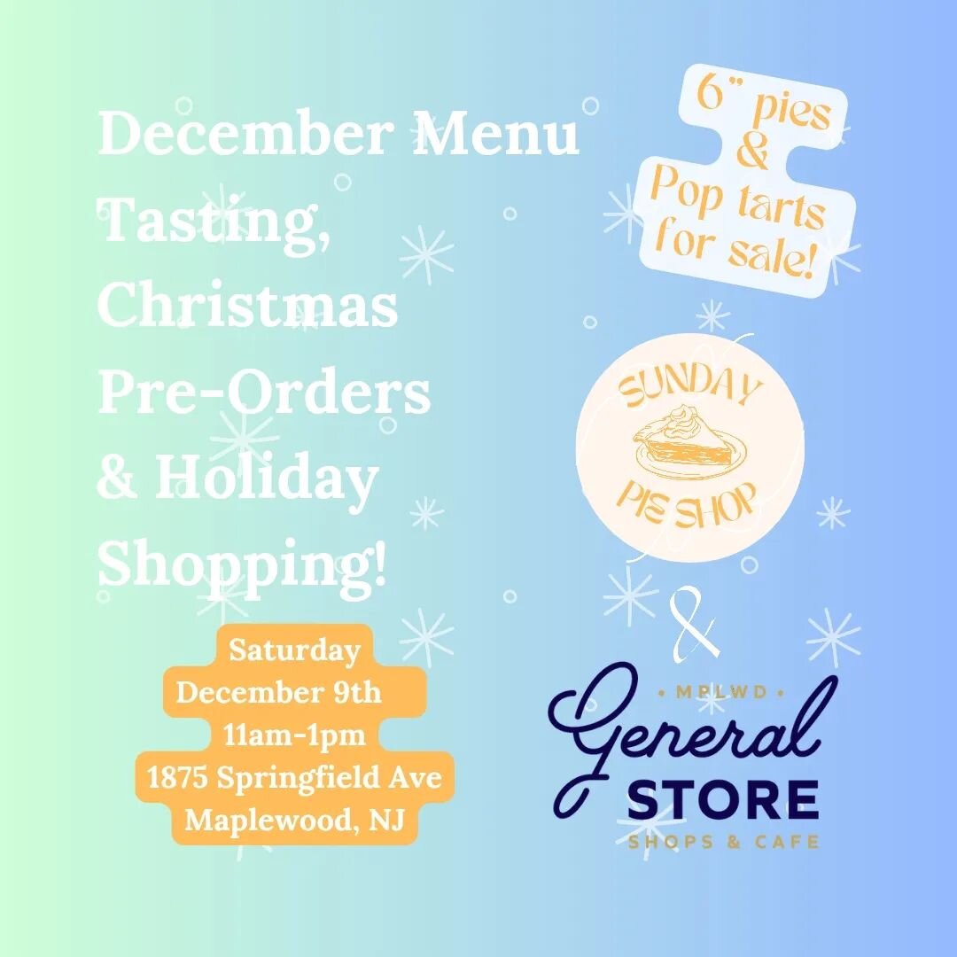 December menu tasting is happening!!!! So excited to be partnering with @generalstoreshopsandcafe for this month's tasting and Christmas pick ups.

Come by on Saturday, December 9th for bites from the Christmas menu, place your Christmas orders, plus